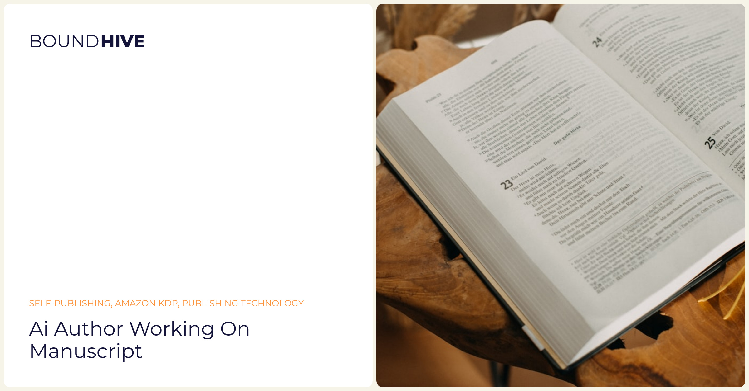 AI-assisted manuscript drafting AI author working on manuscript