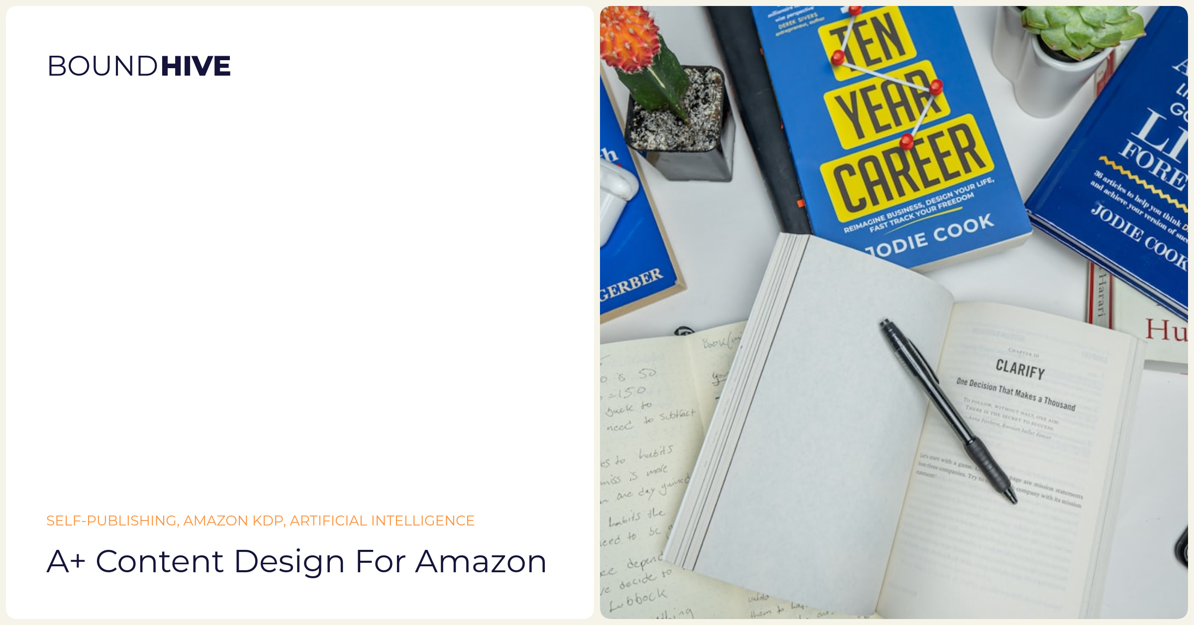 A+ Content design for Amazon