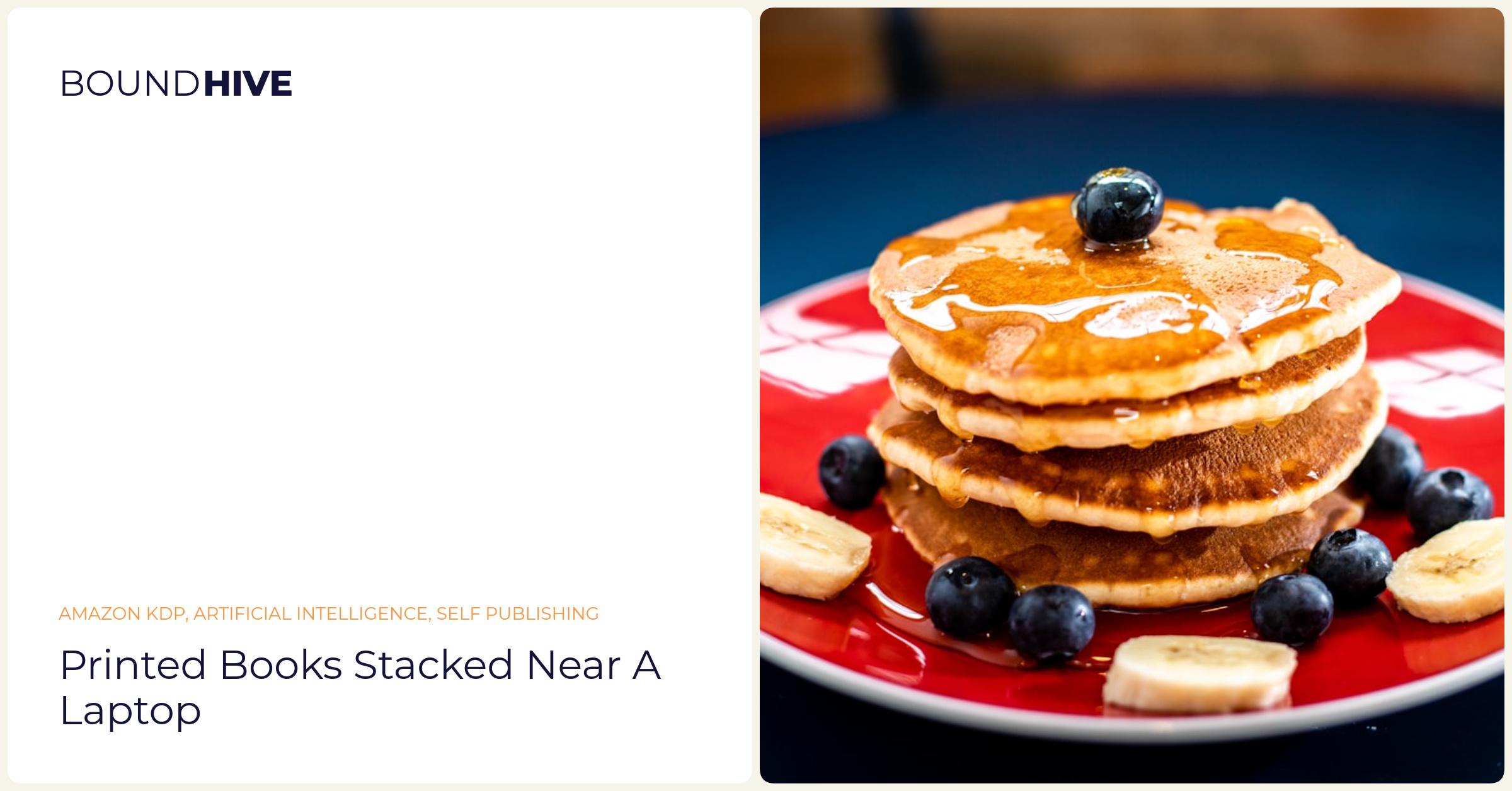 Printed books stacked near a laptop