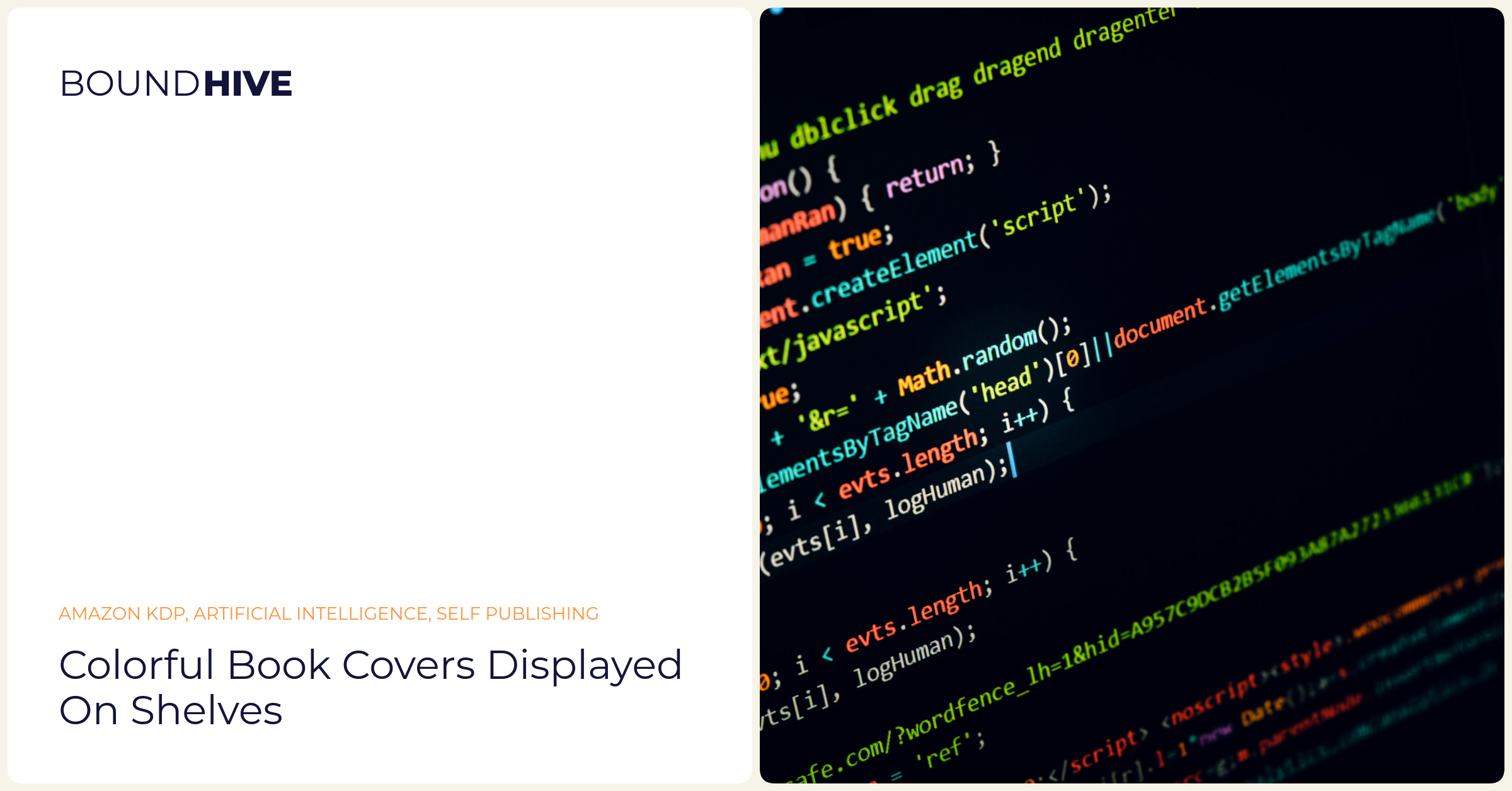 Colorful book covers displayed on shelves