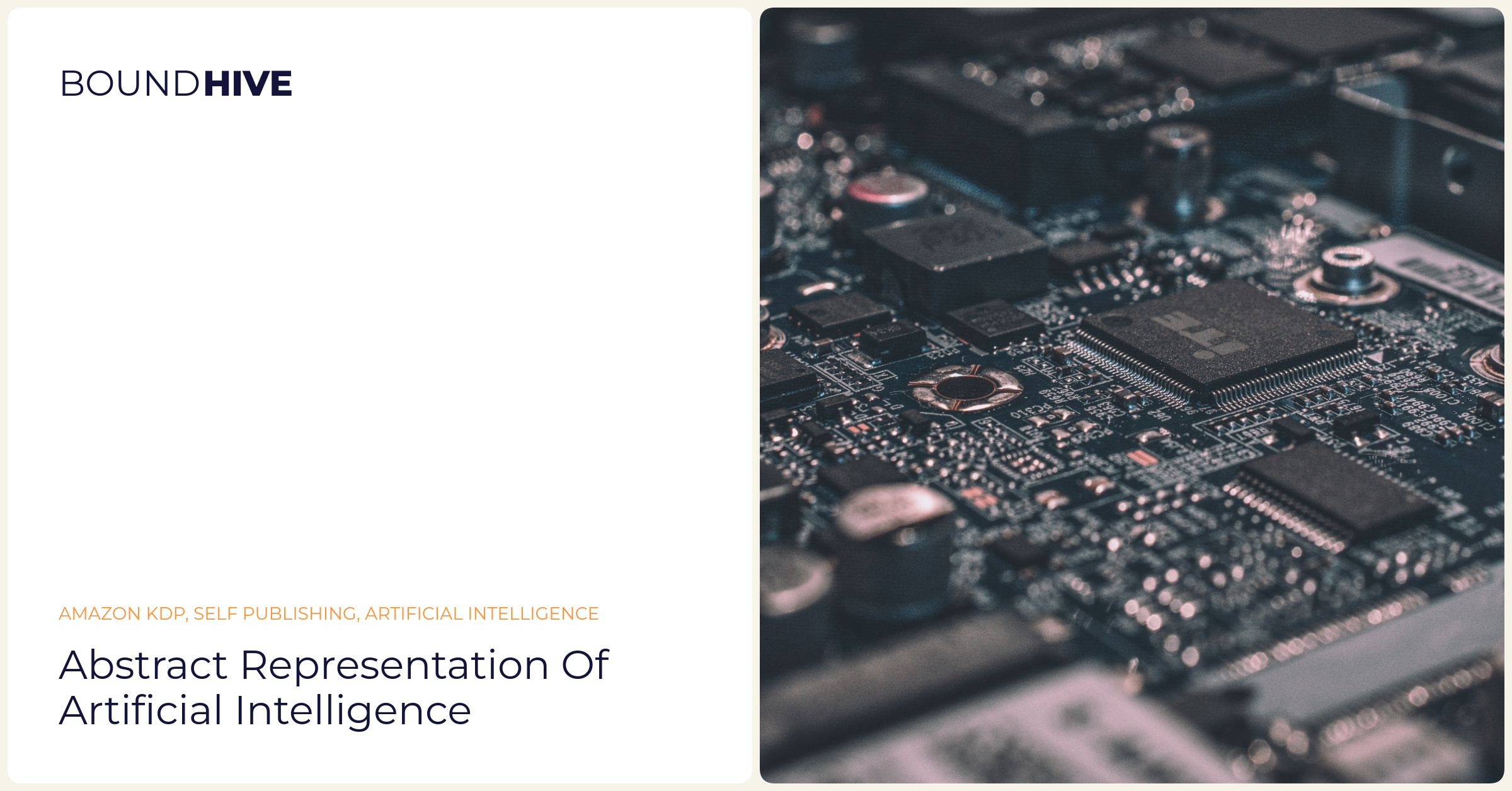 Abstract representation of artificial intelligence