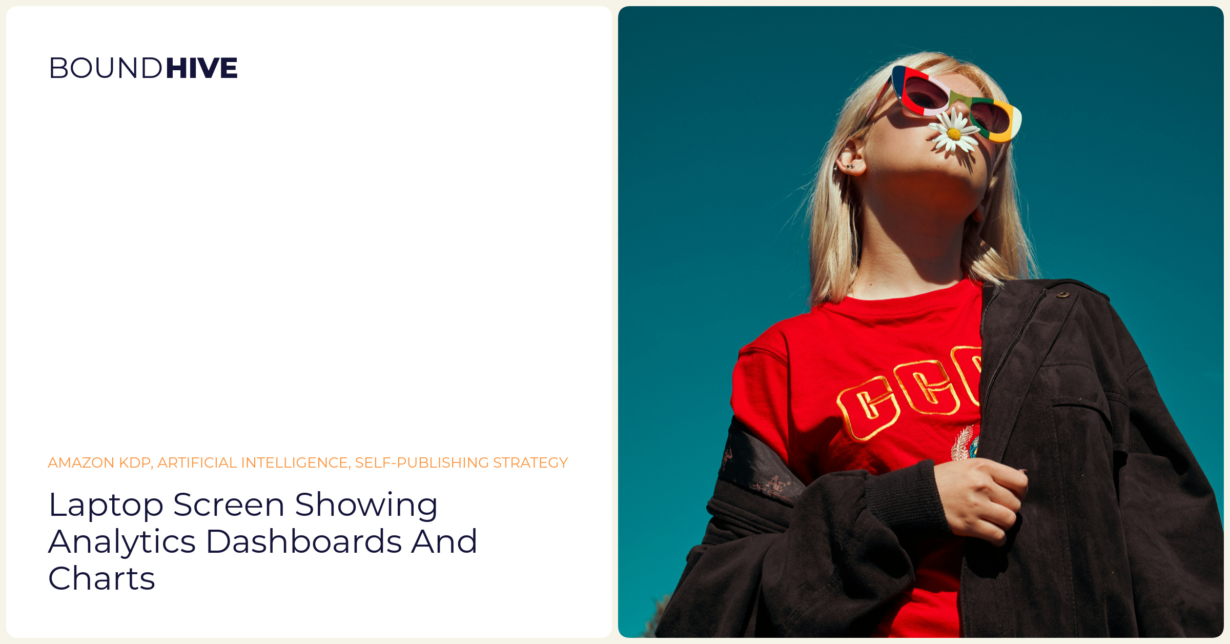 Analyzing KDP SEO and advertising performance Laptop screen showing analytics dashboards and charts