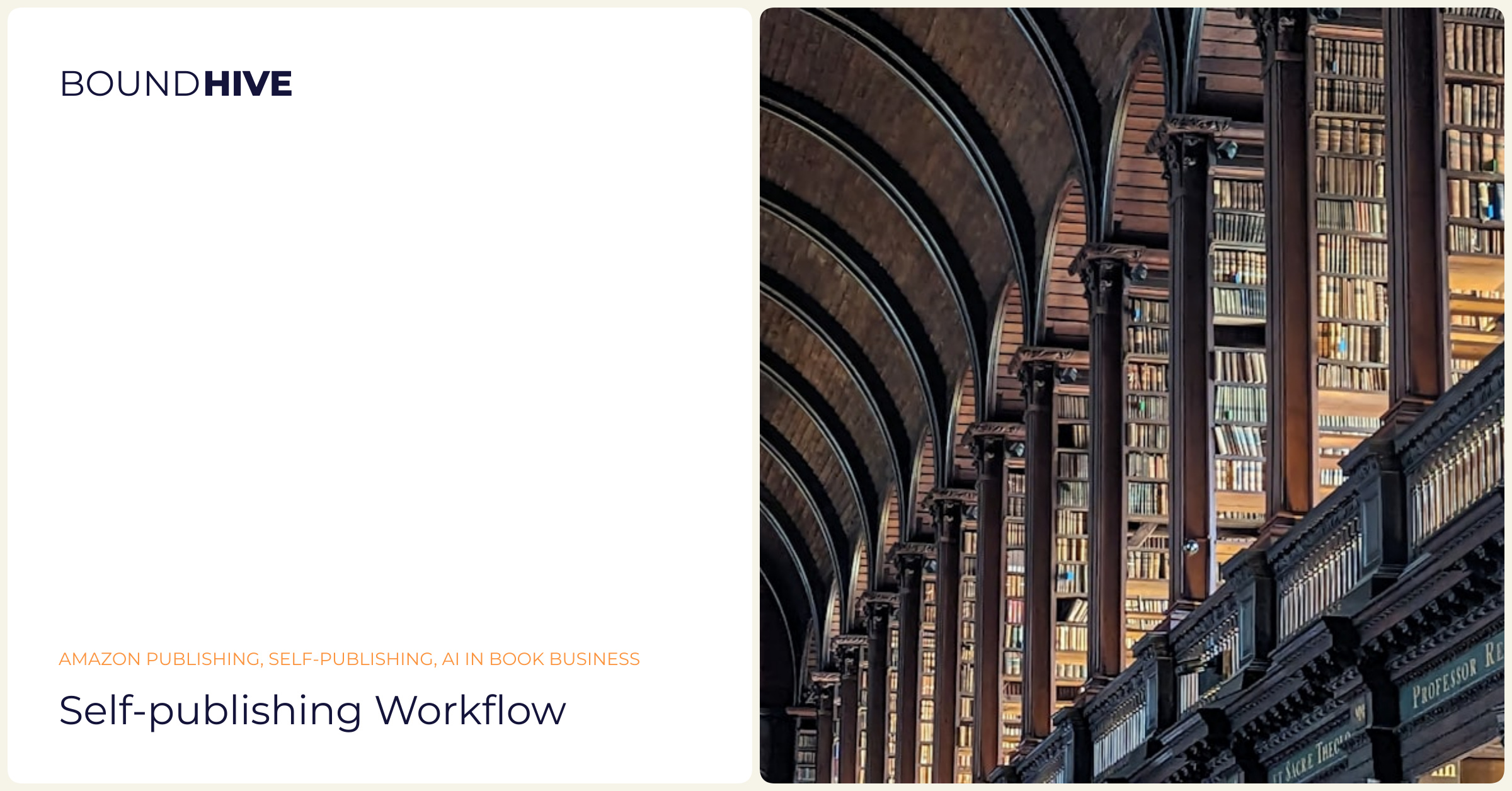 Self-publishing workflow Self-publishing workflow