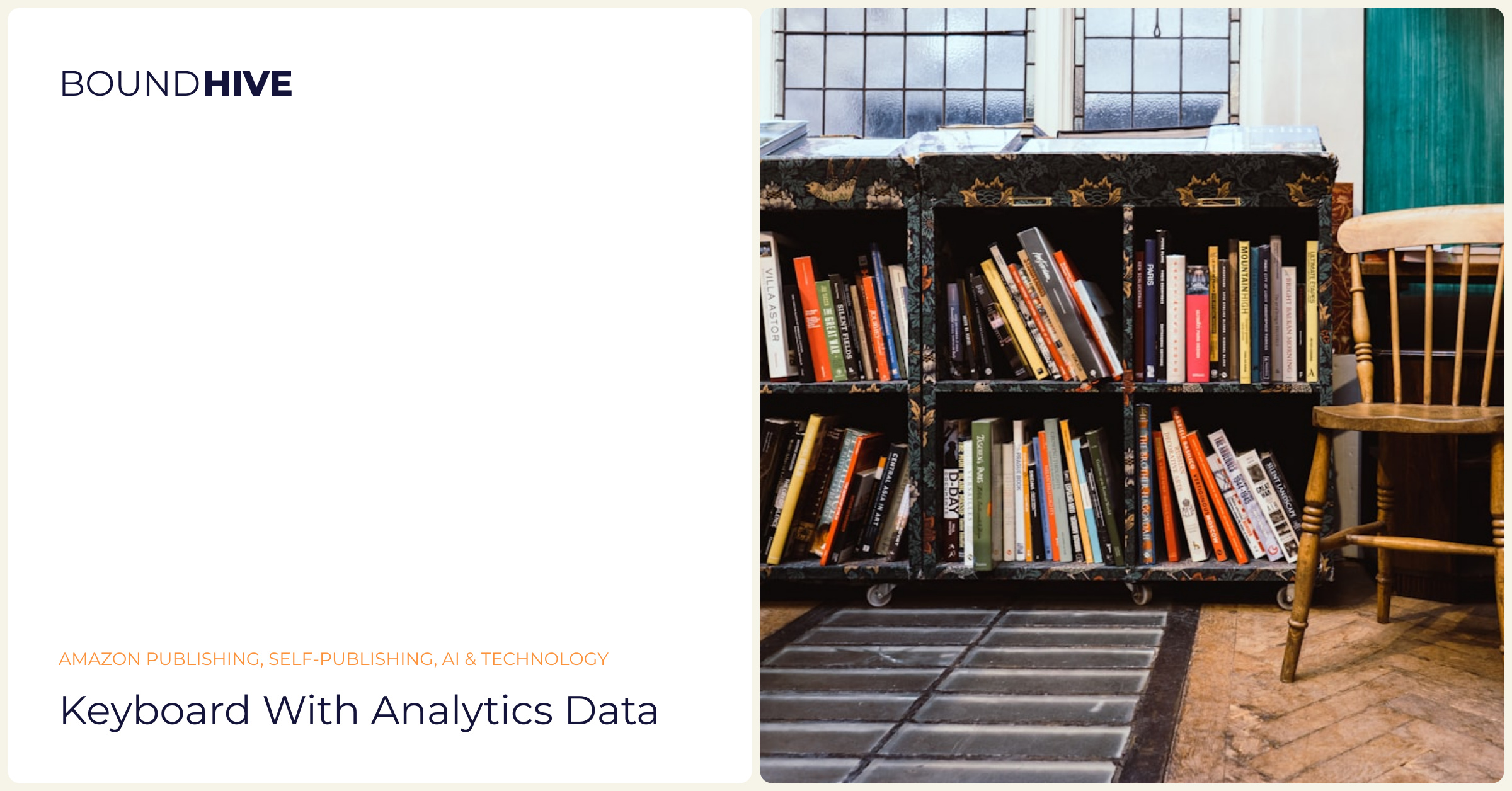 Keyboard with analytics data