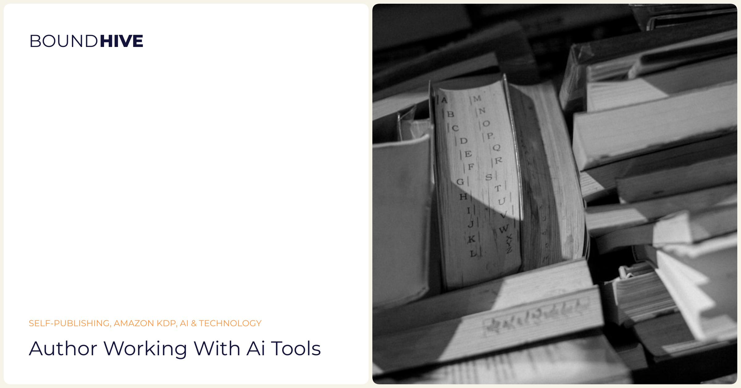 Author working with AI tools Author working with AI tools
