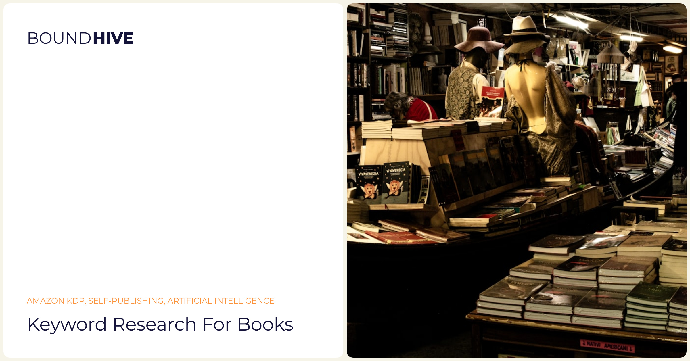 KDP Keywords Research Keyword research for books