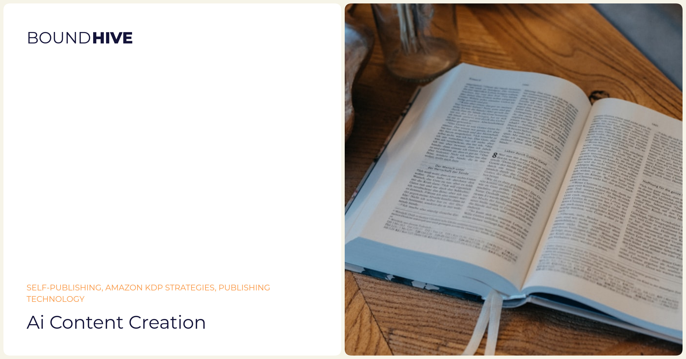AI Content Generation AI content creation
