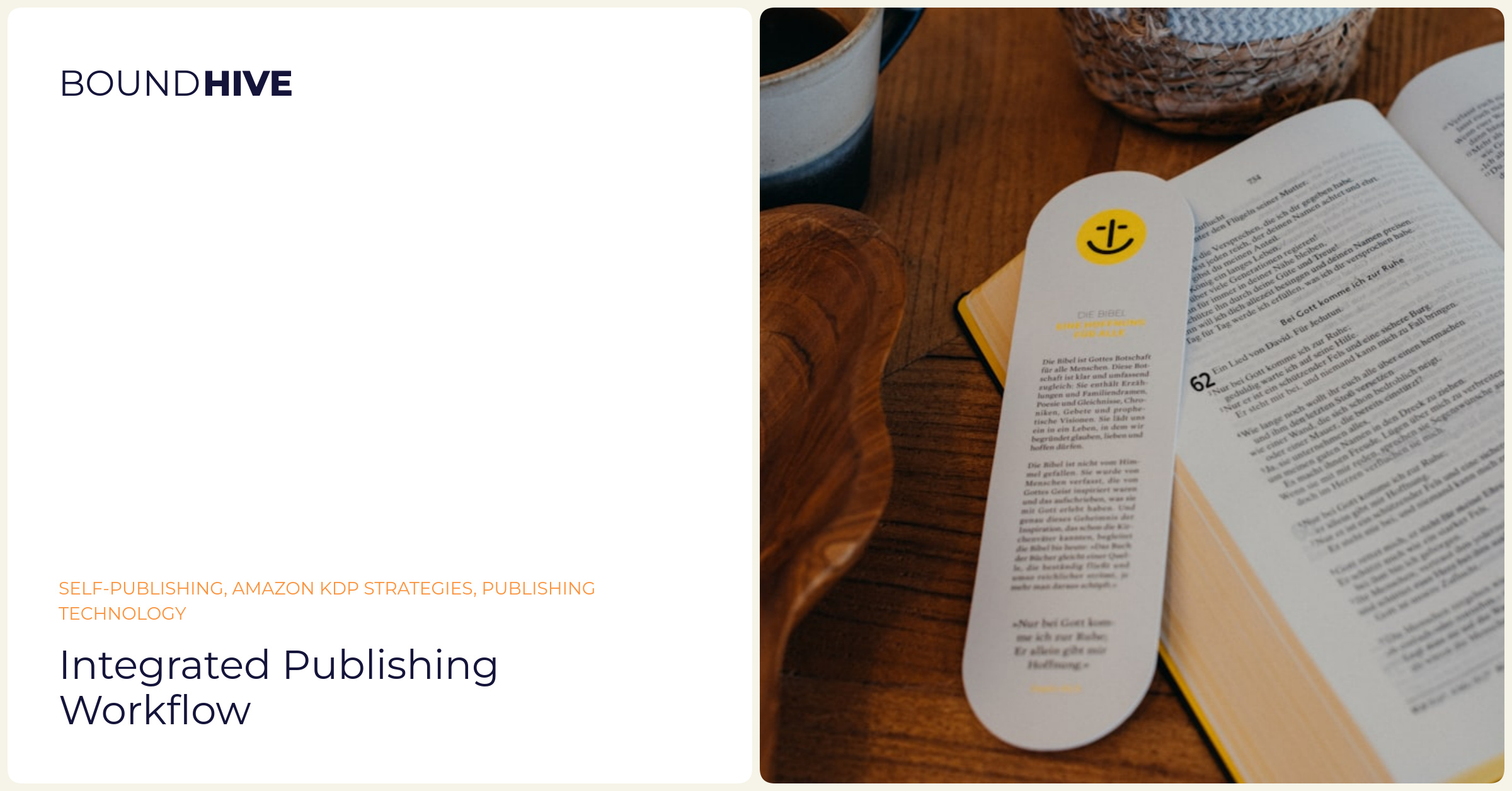 Integrated publishing workflow