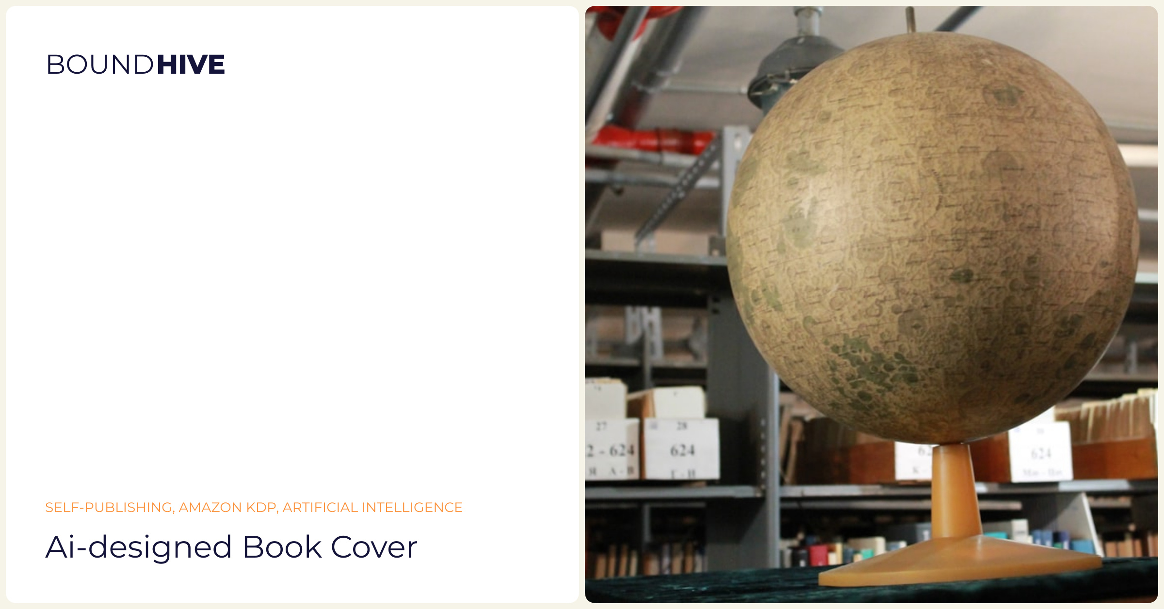 AI-designed book cover