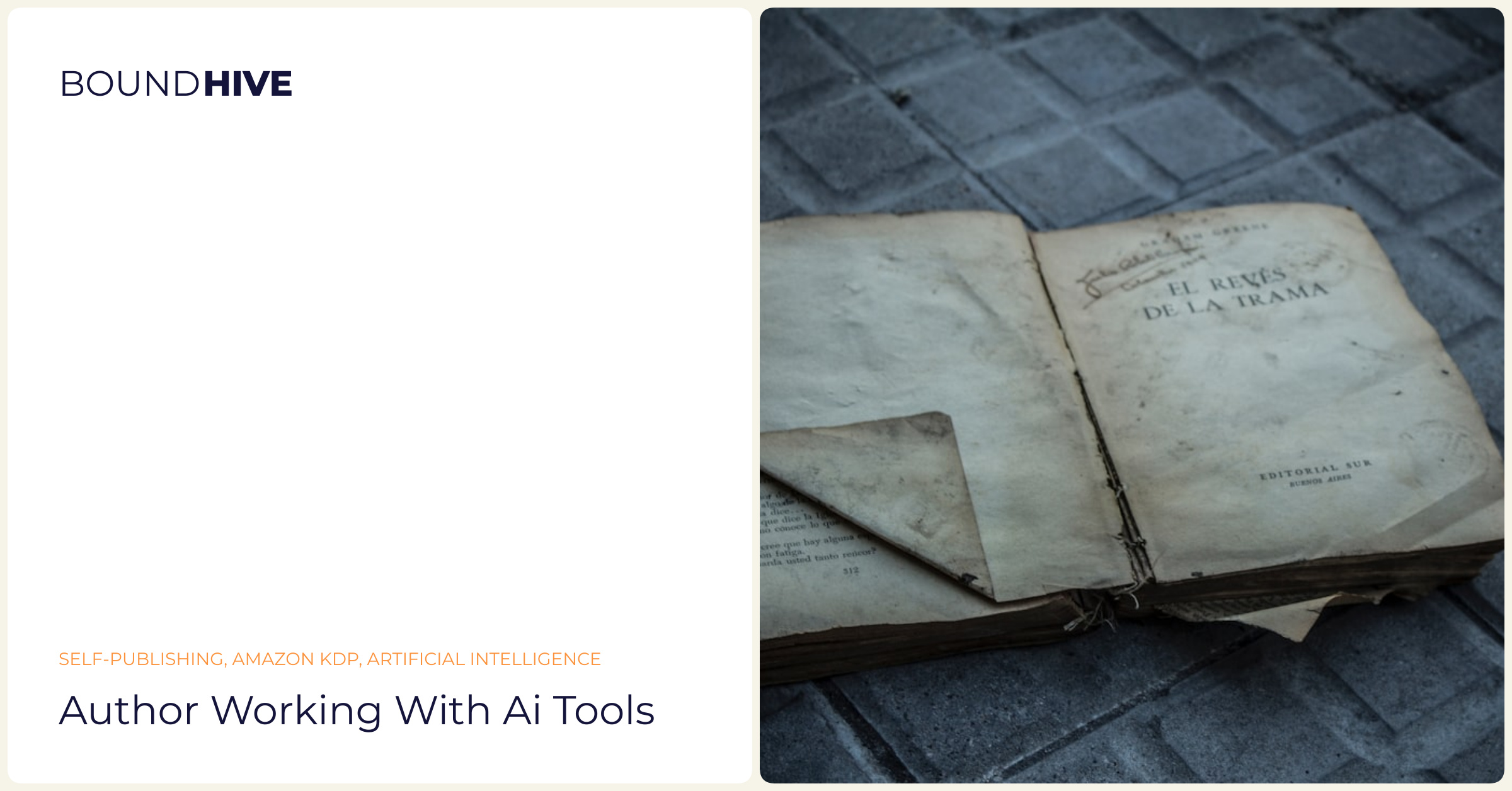 Author working with AI tools