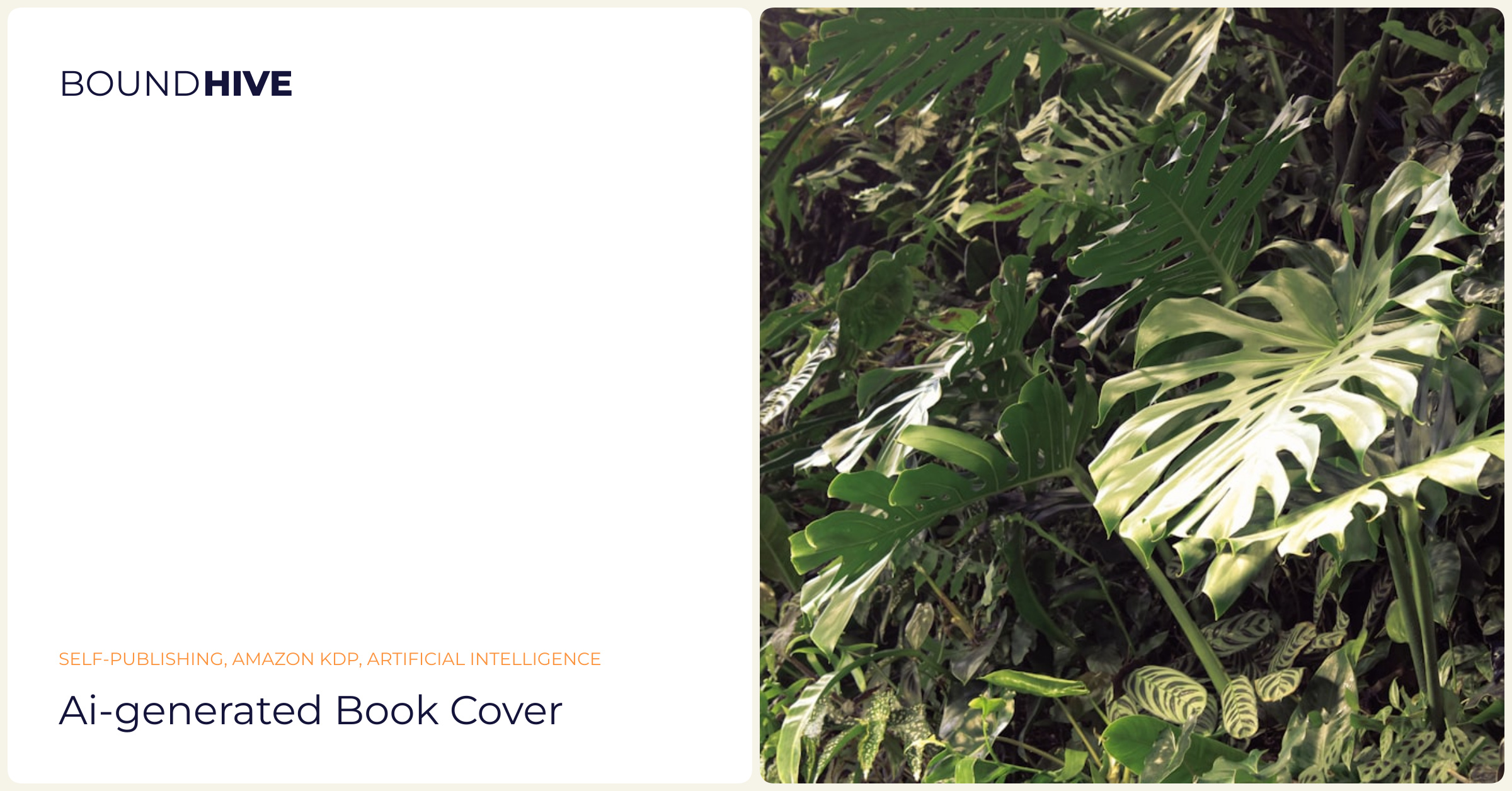AI cover design AI-generated book cover