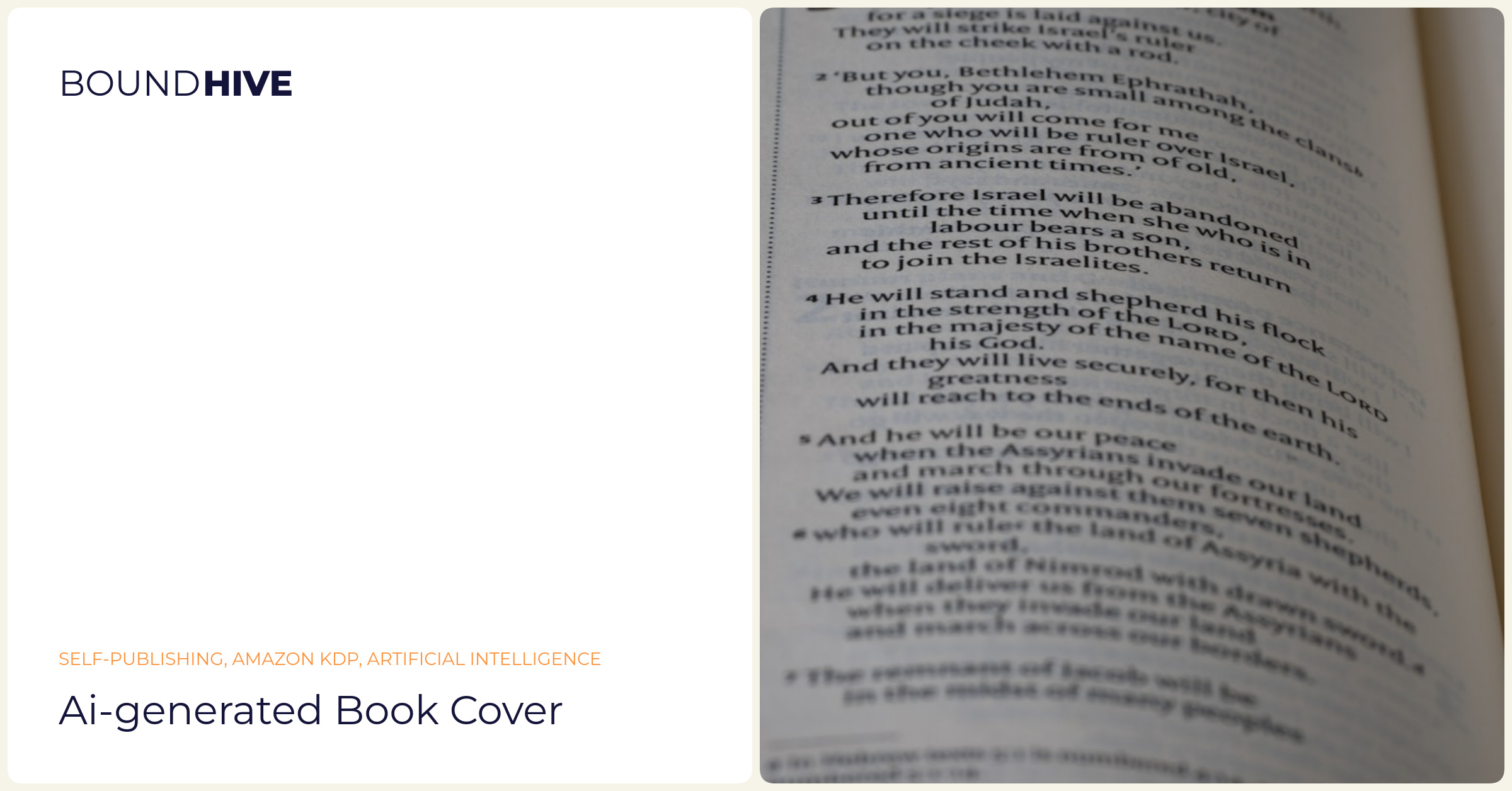 AI-generated book cover