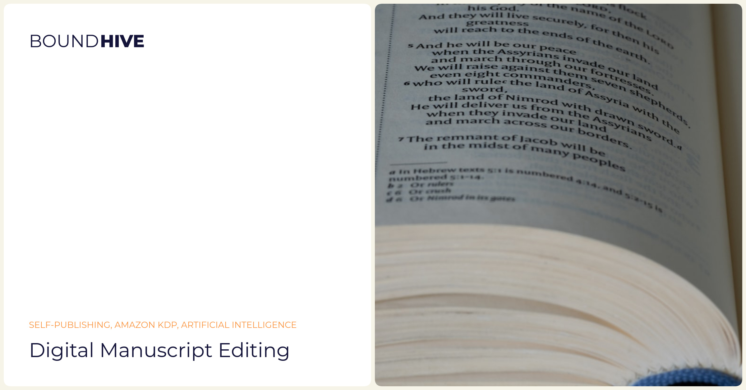 Digital manuscript editing