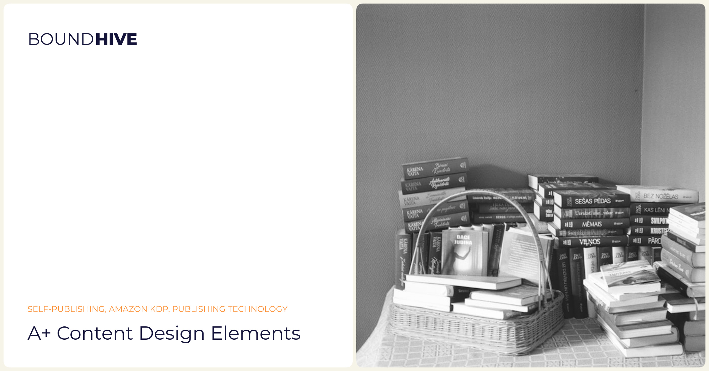 Amazon A+ Content A+ Content Design Elements