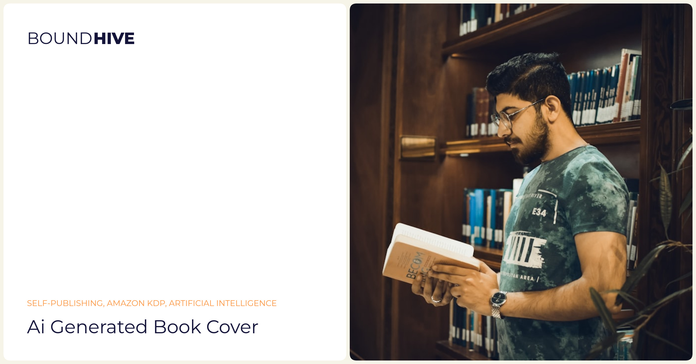 AI generated book cover