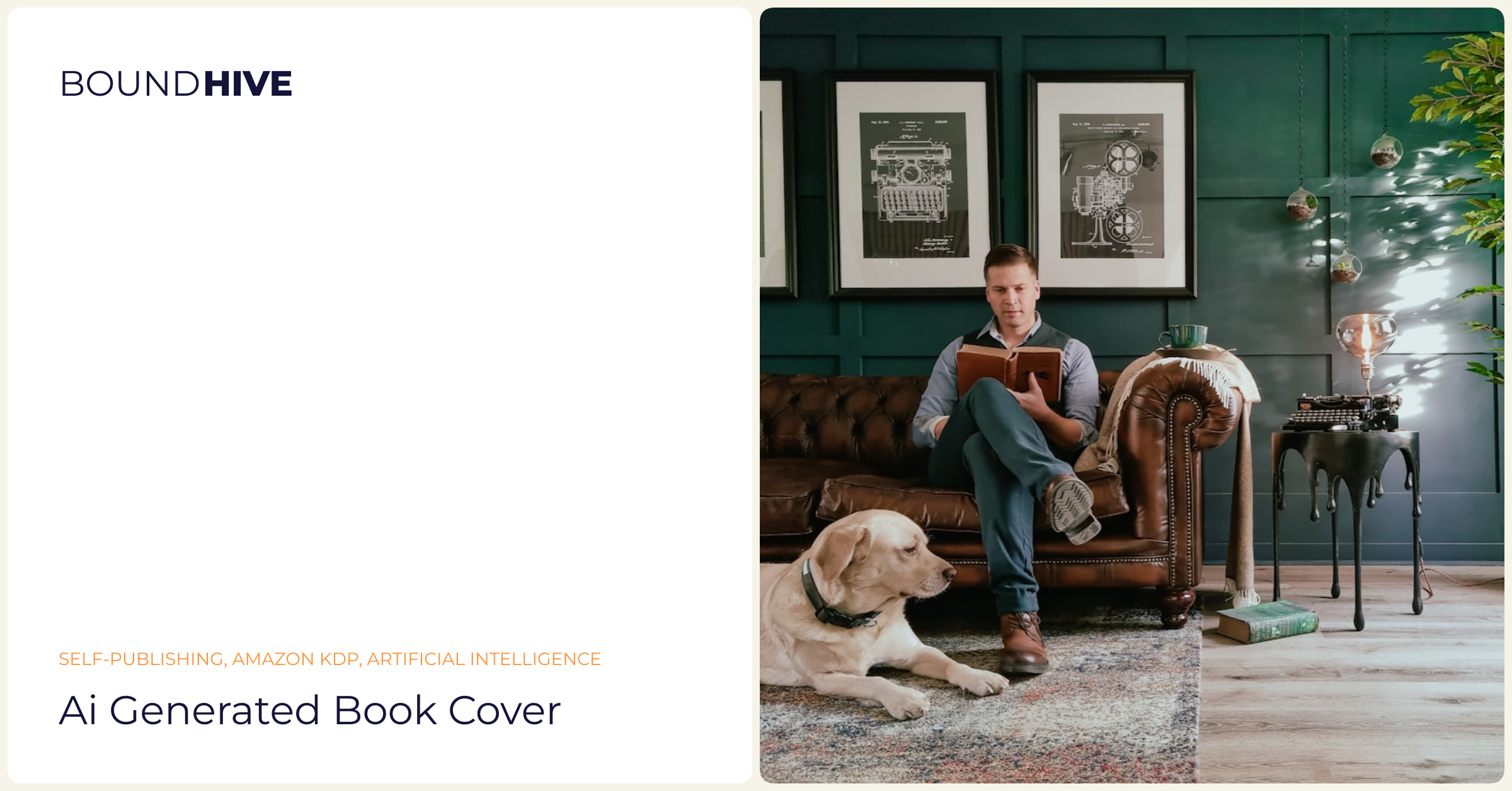 AI generated book cover