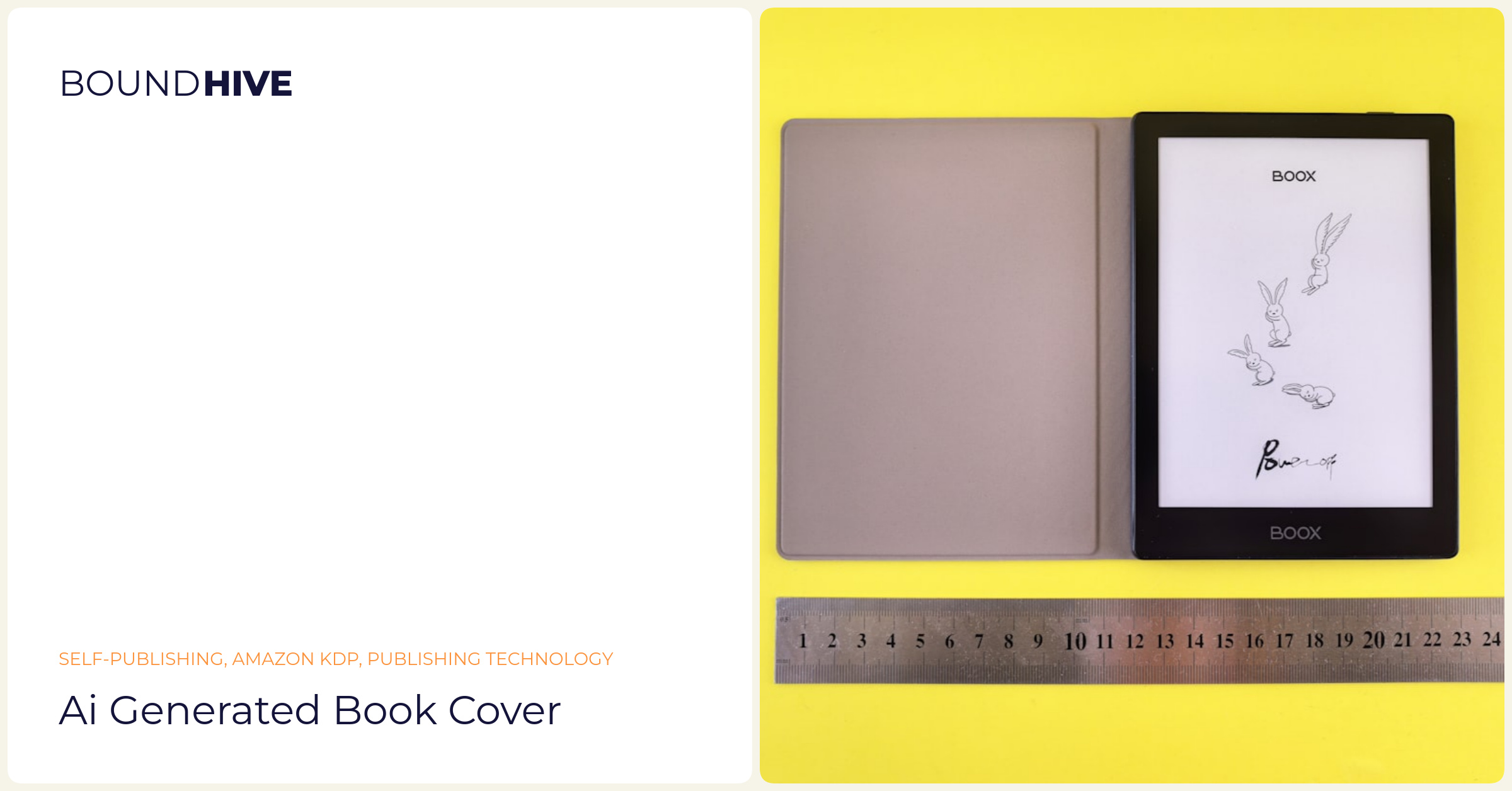 AI generated book cover
