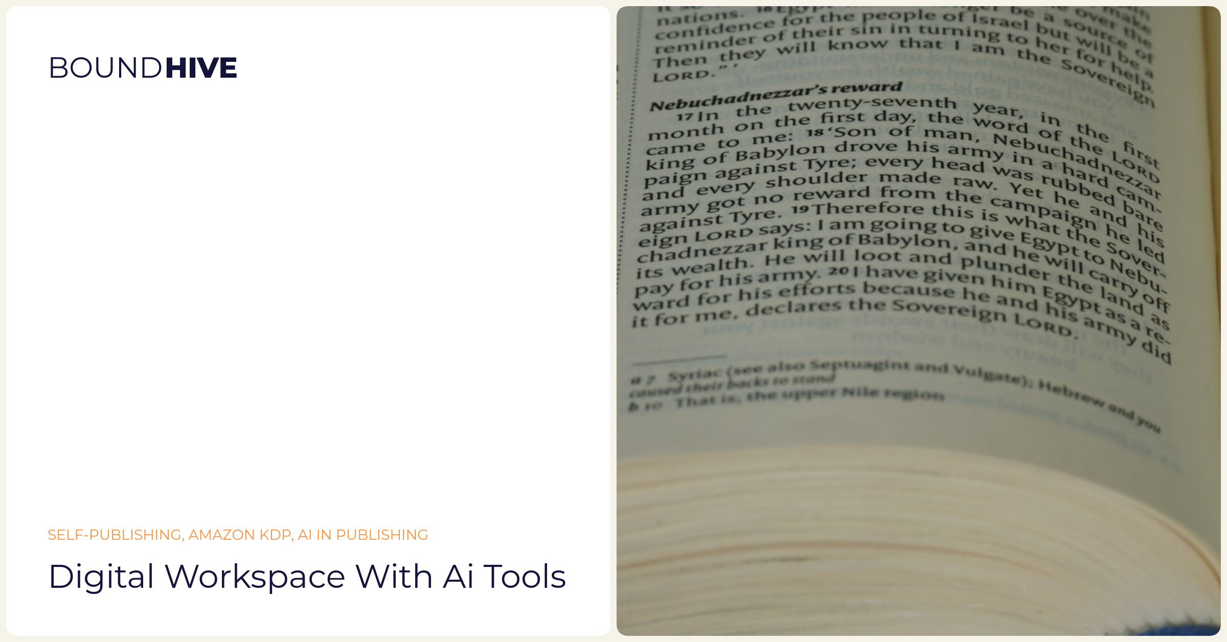 Digital workspace with AI tools