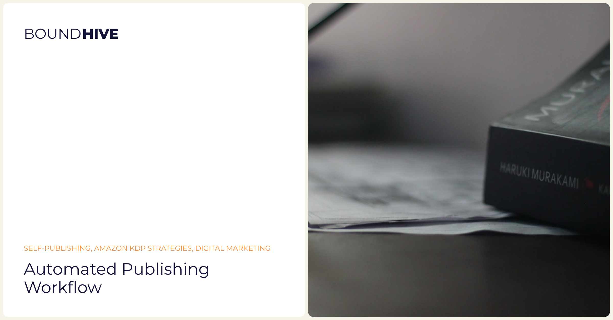 Automated publishing workflow