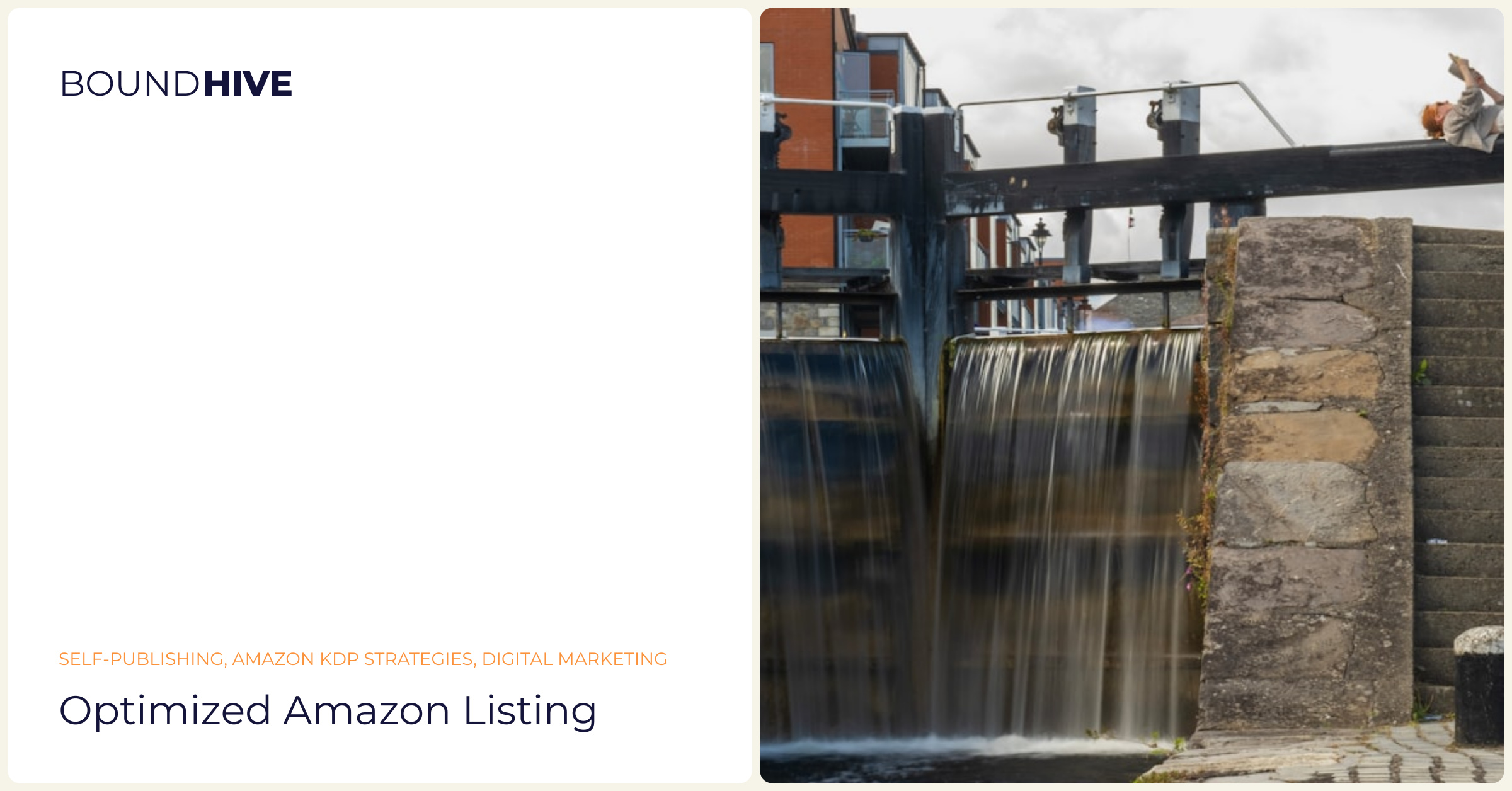 Optimized Amazon listing