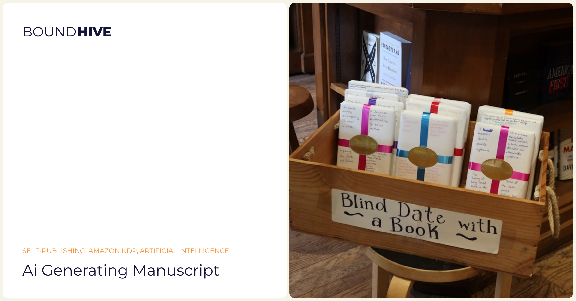 AI generating manuscript