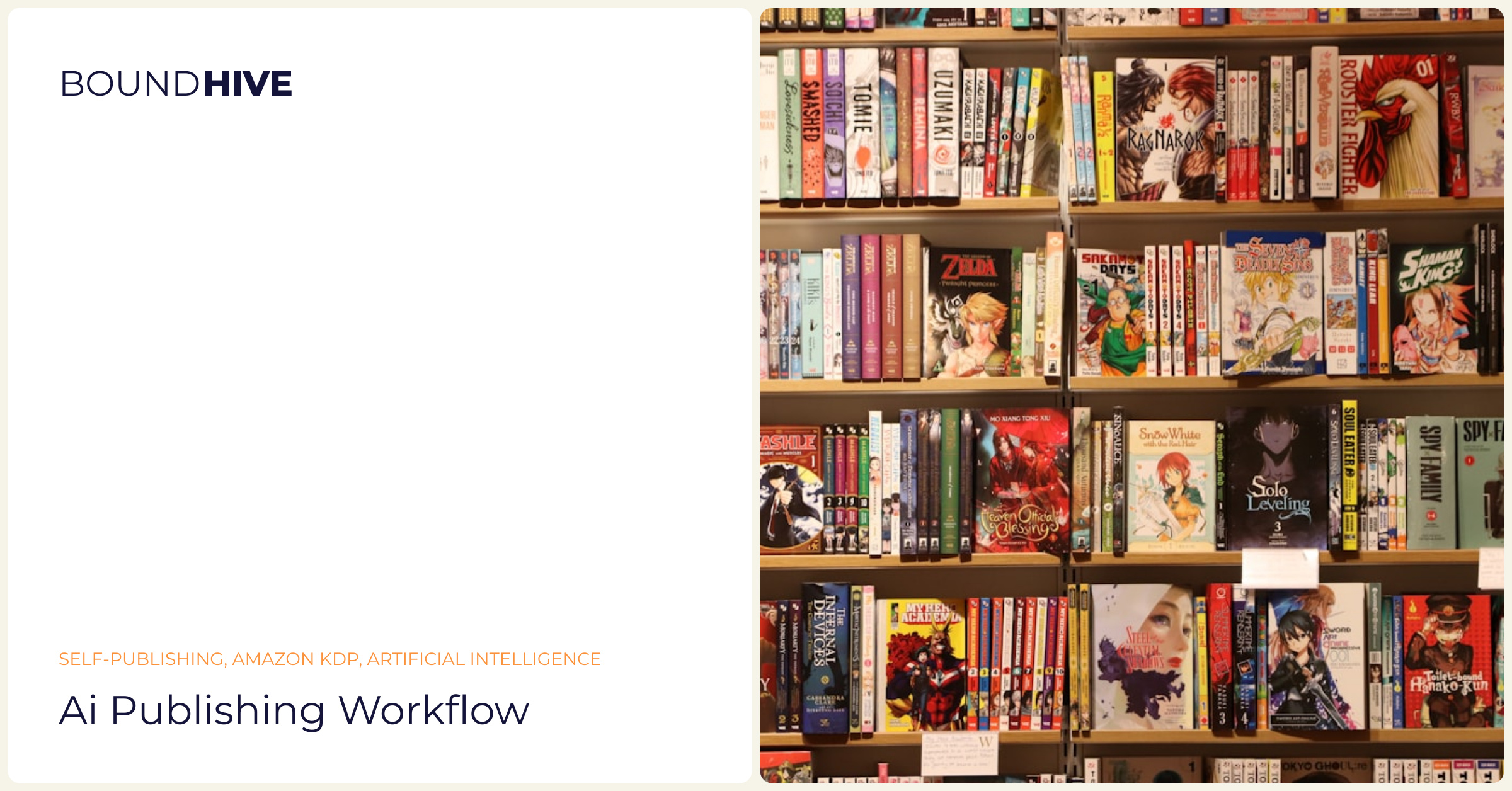 AI publishing workflow