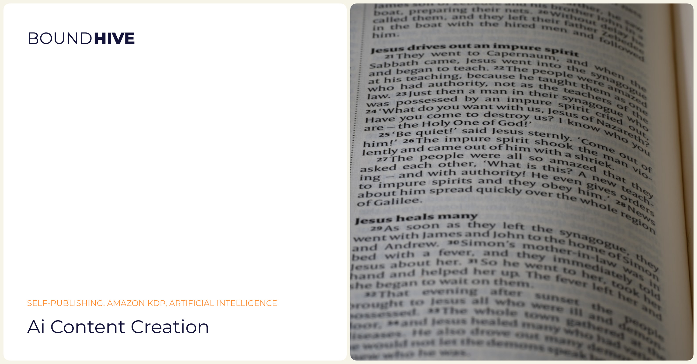 AI writing tools in action AI content creation