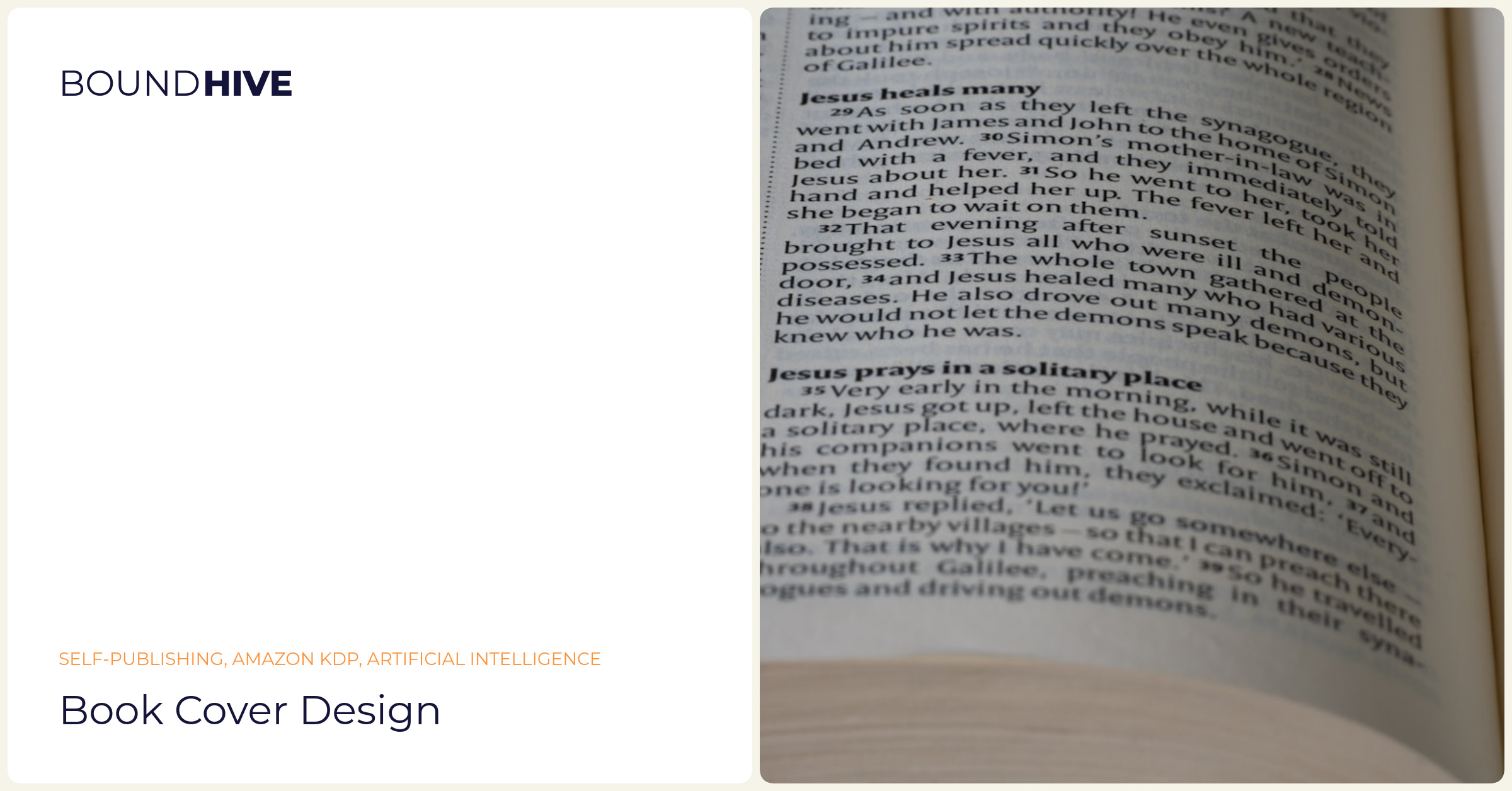 AI-enhanced cover creation Book cover design