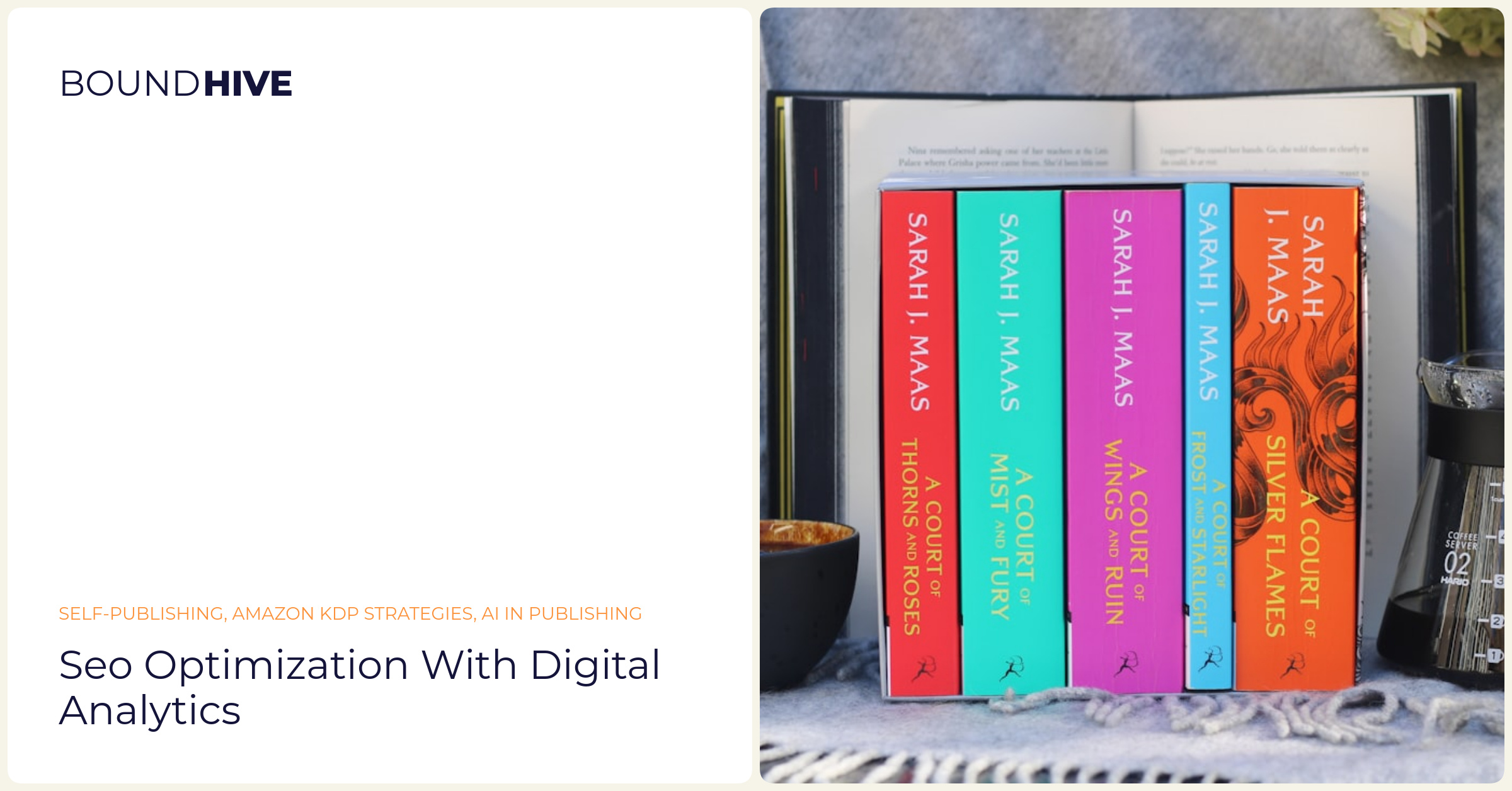SEO optimization with digital analytics