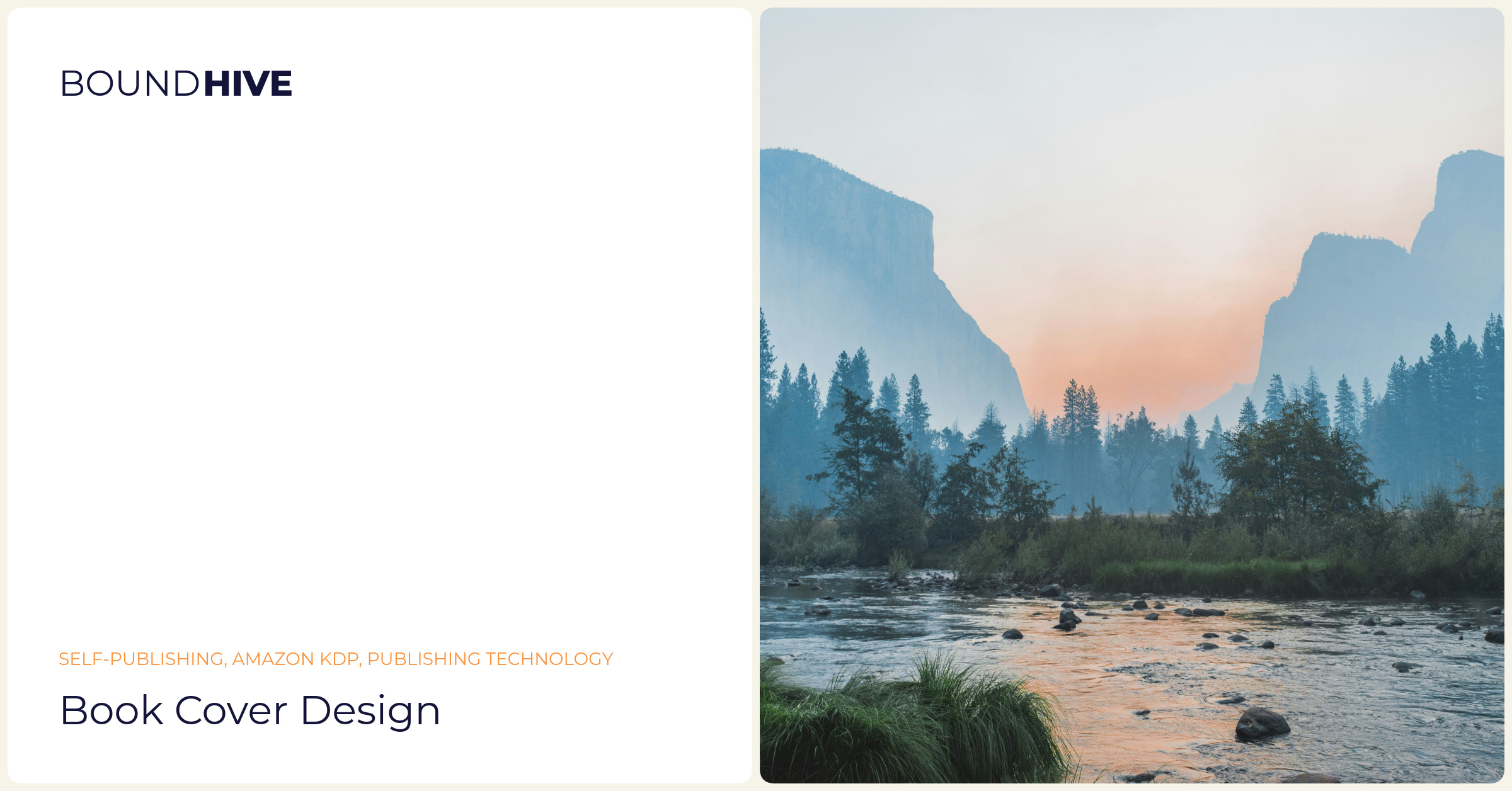Designing eye-catching covers Book cover design