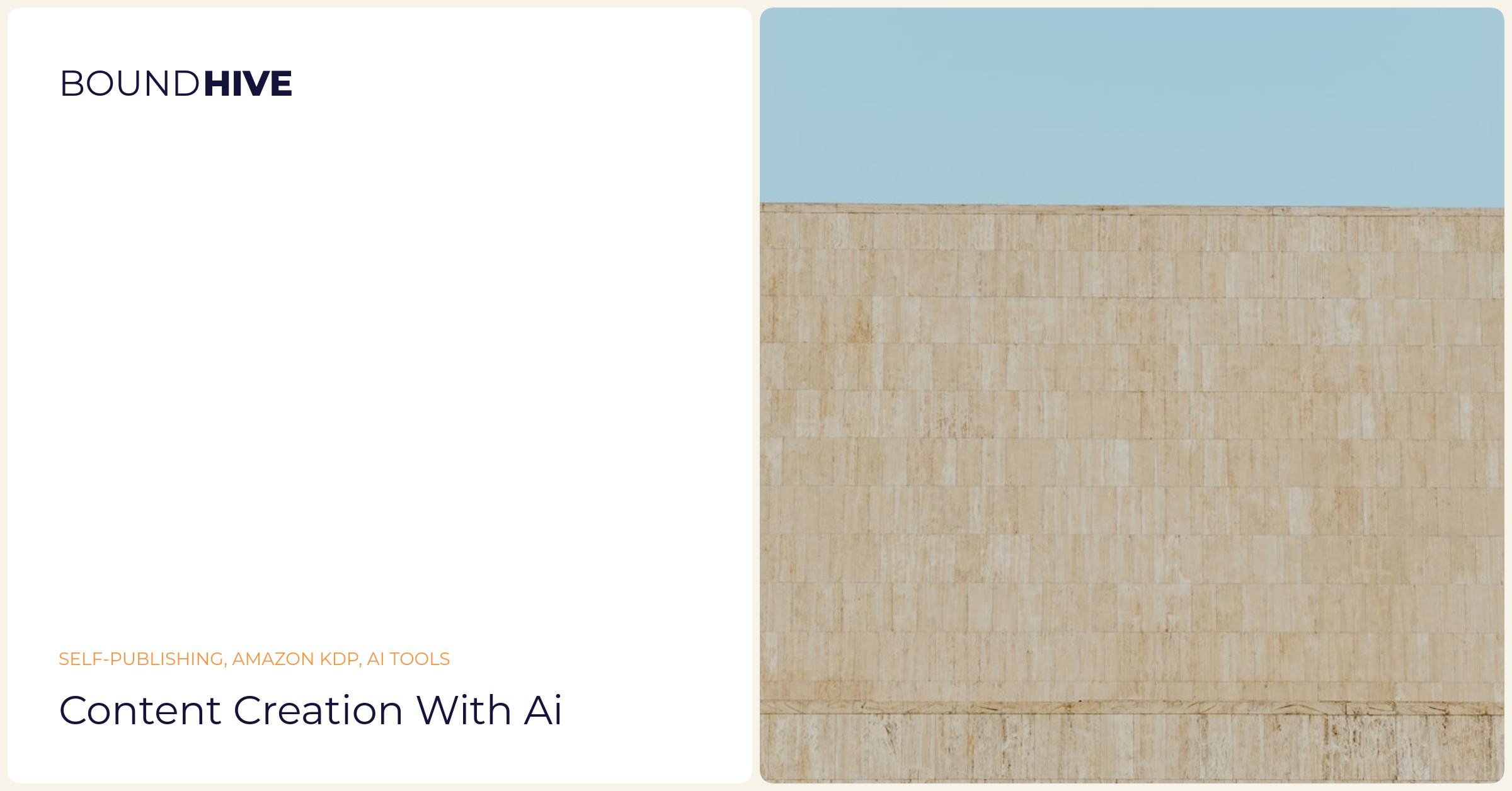 Content creation with AI Content creation with AI