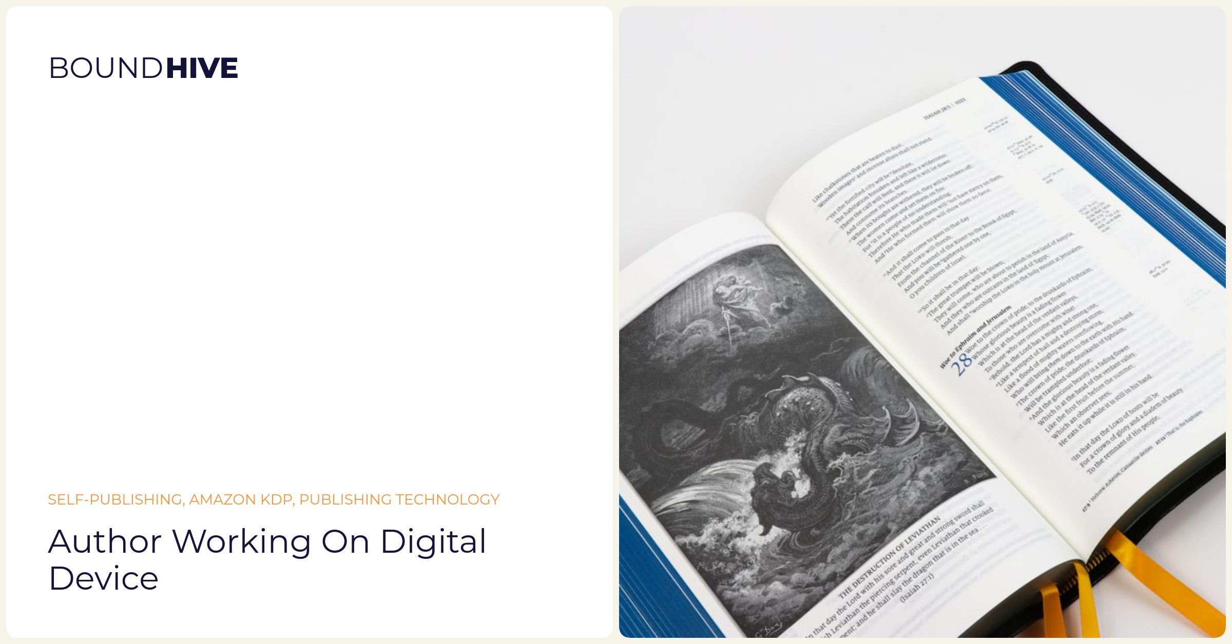 AI-driven manuscript editing Author working on digital device