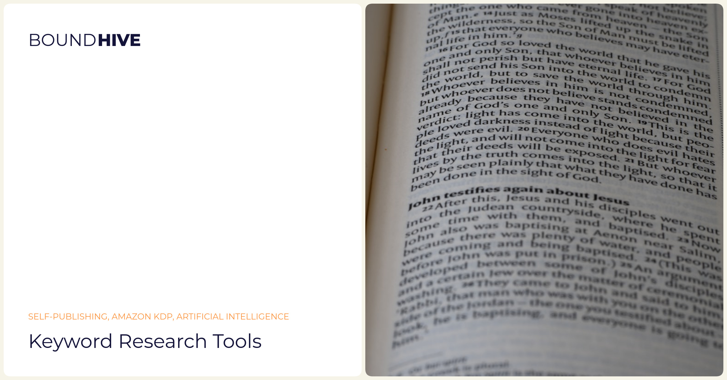 KDP Keyword Research Keyword Research Tools