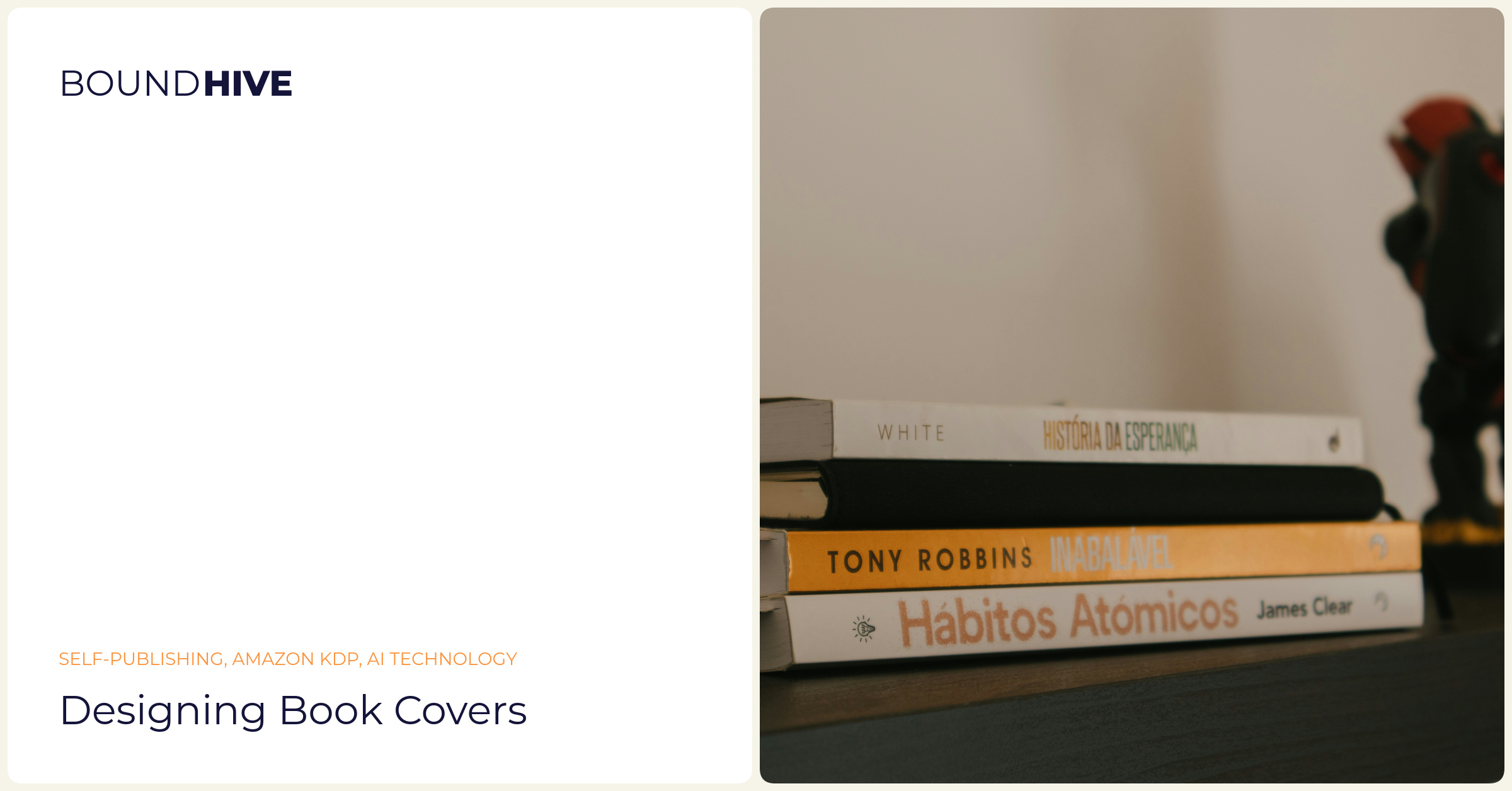 Designing book covers