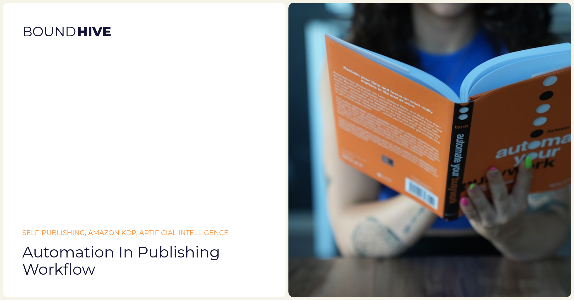 Automation in publishing workflow
