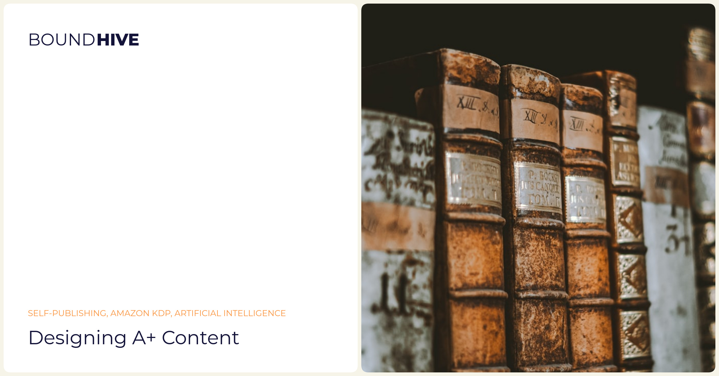 Designing A+ Content