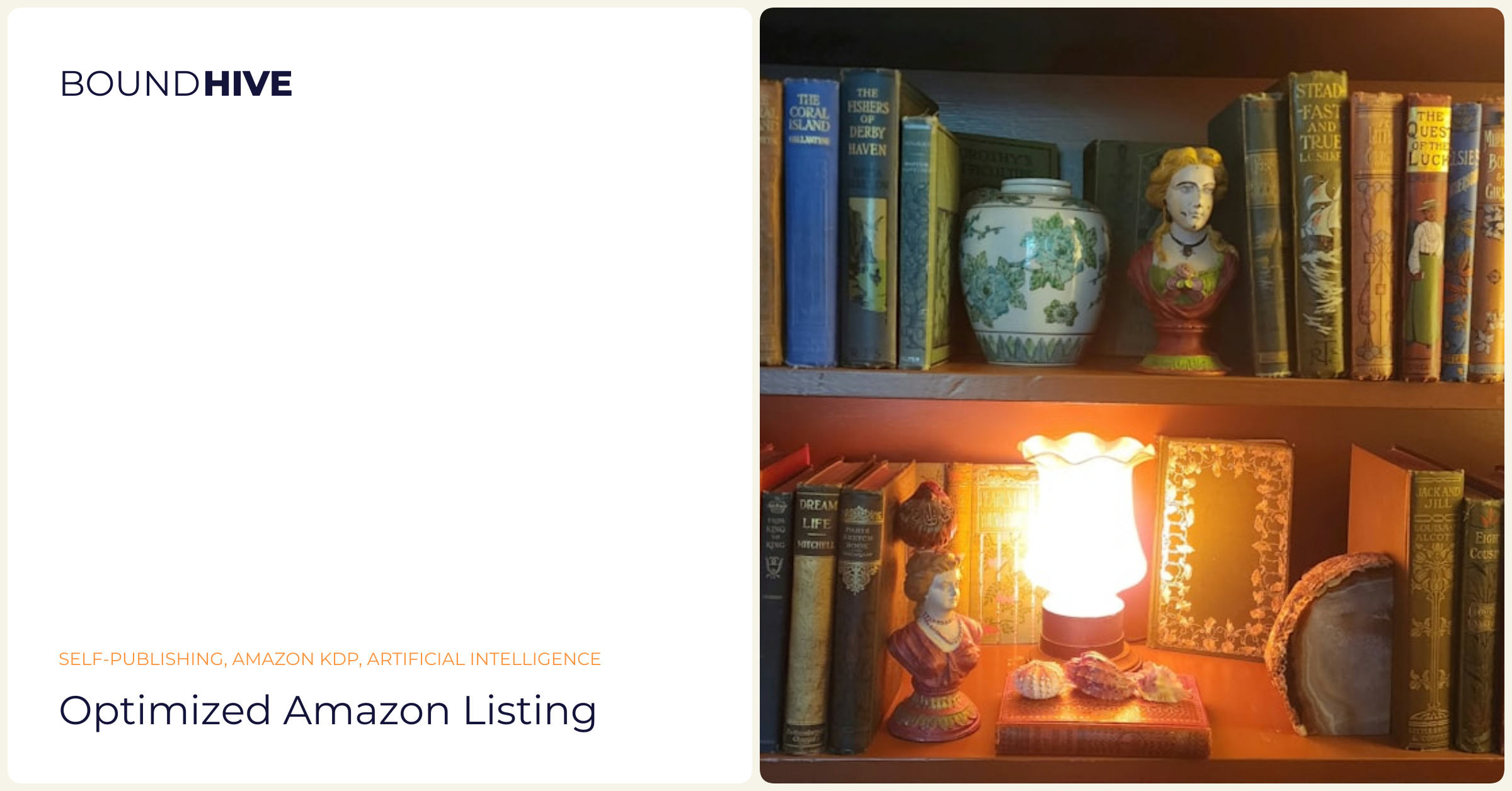 Amazon Listing Optimization Optimized Amazon listing
