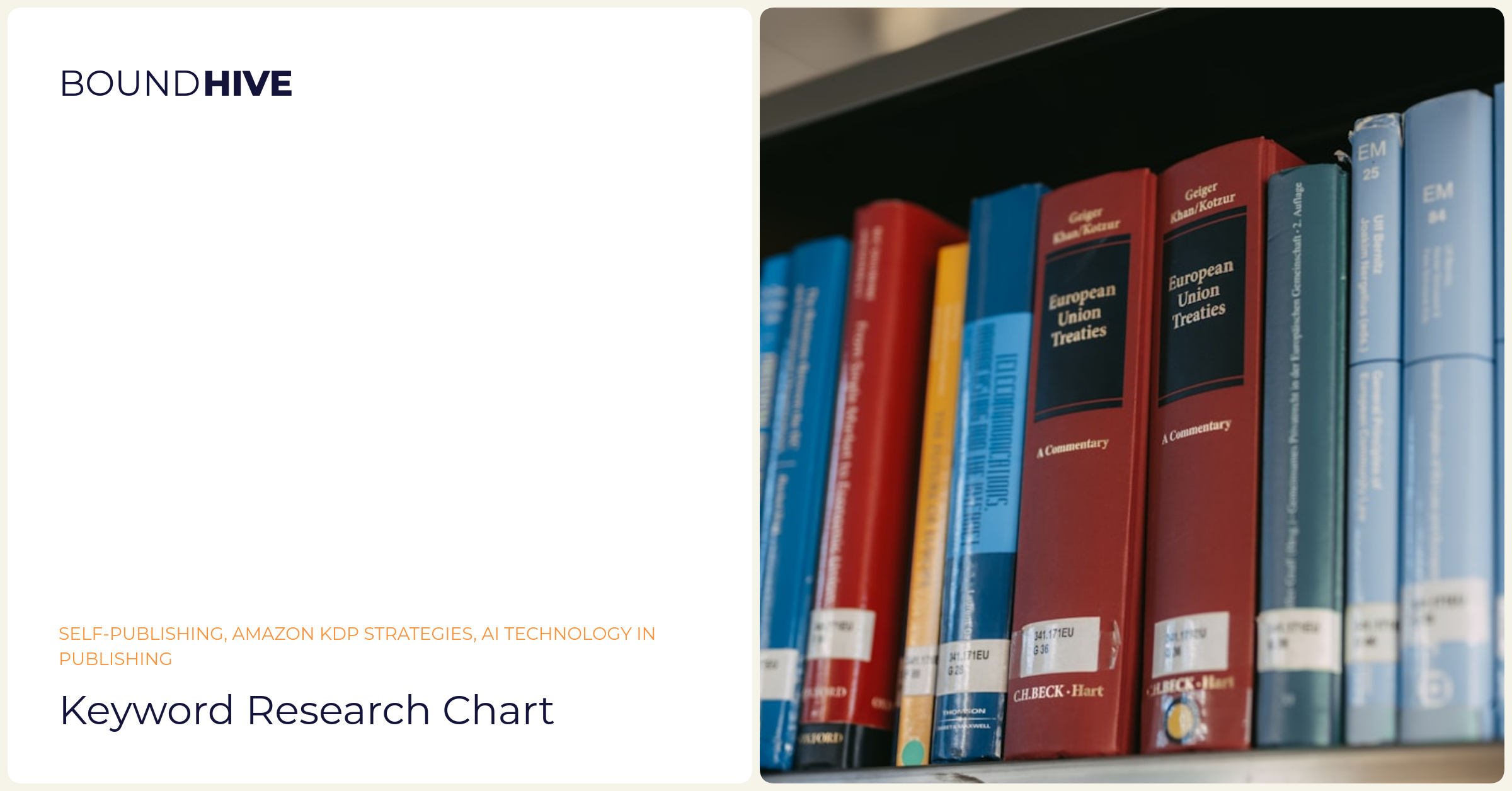 Keyword research chart