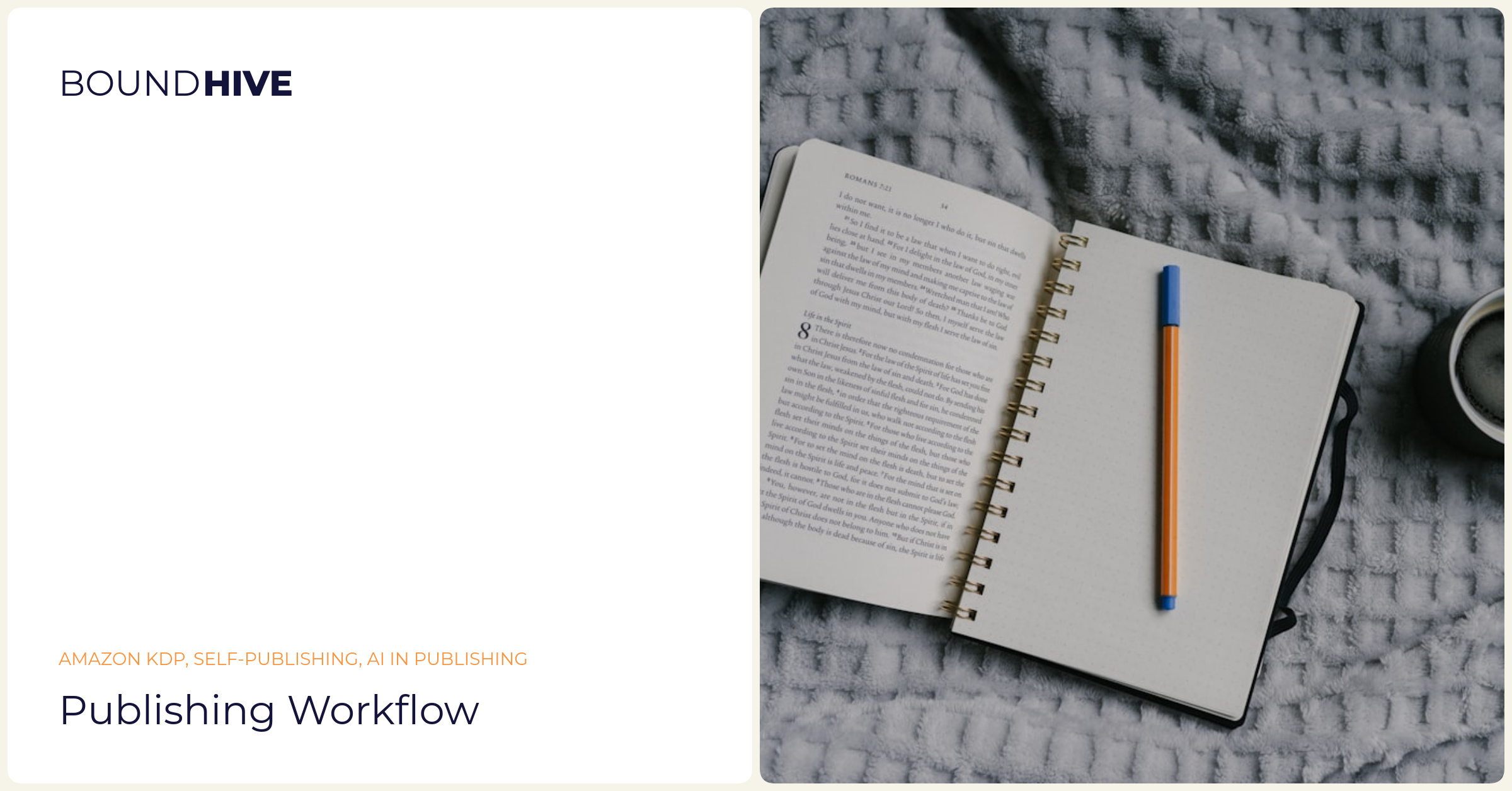 Publishing workflow