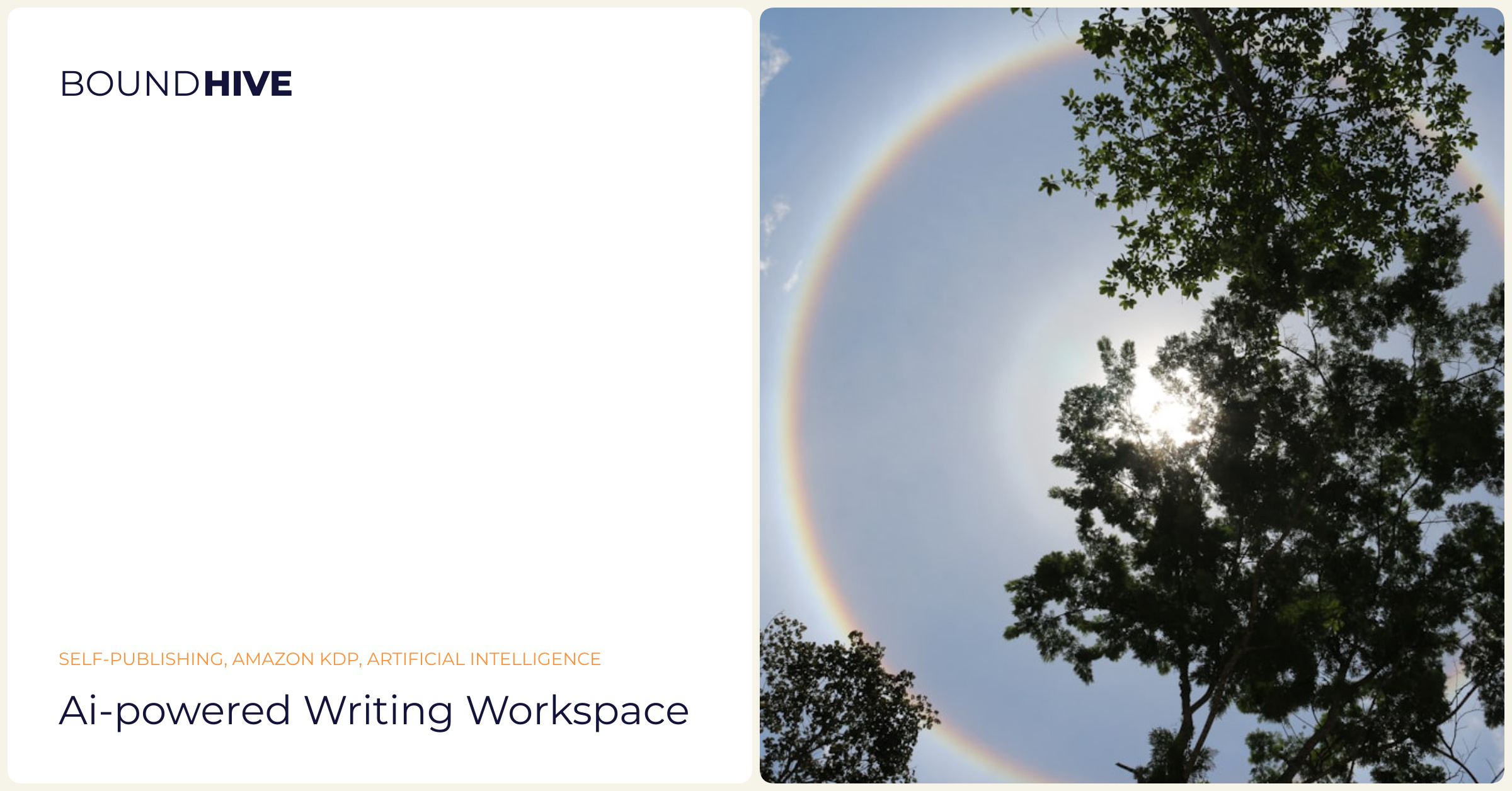 AI writing workspace AI-powered writing workspace