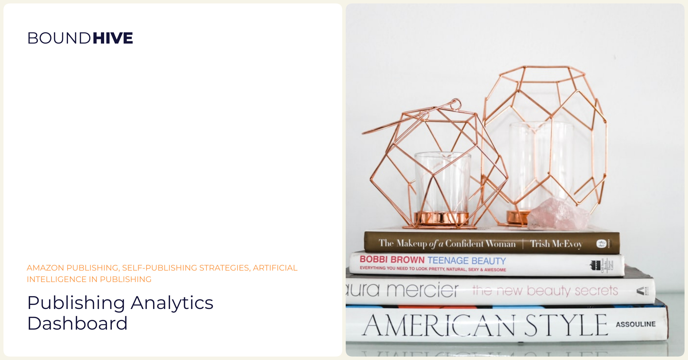Publishing analytics dashboard Publishing analytics dashboard