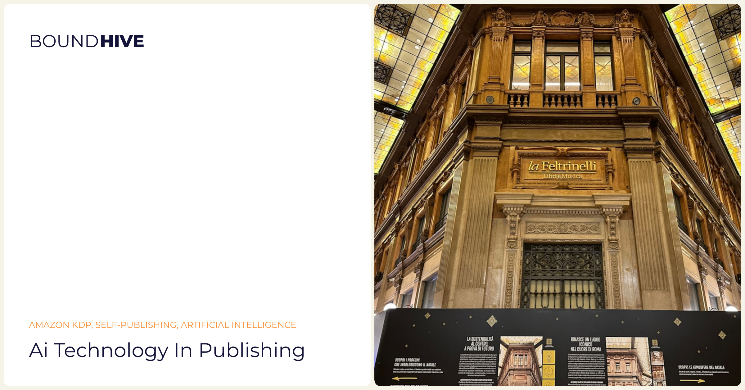 AI technology in publishing AI technology in publishing
