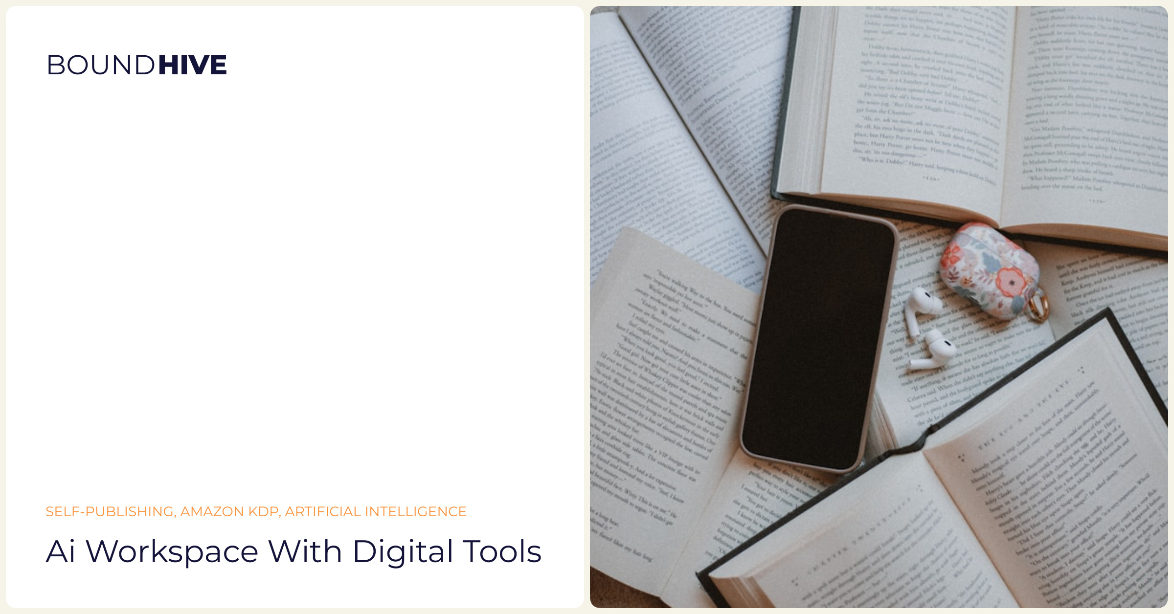 AI-powered publishing workspace AI workspace with digital tools