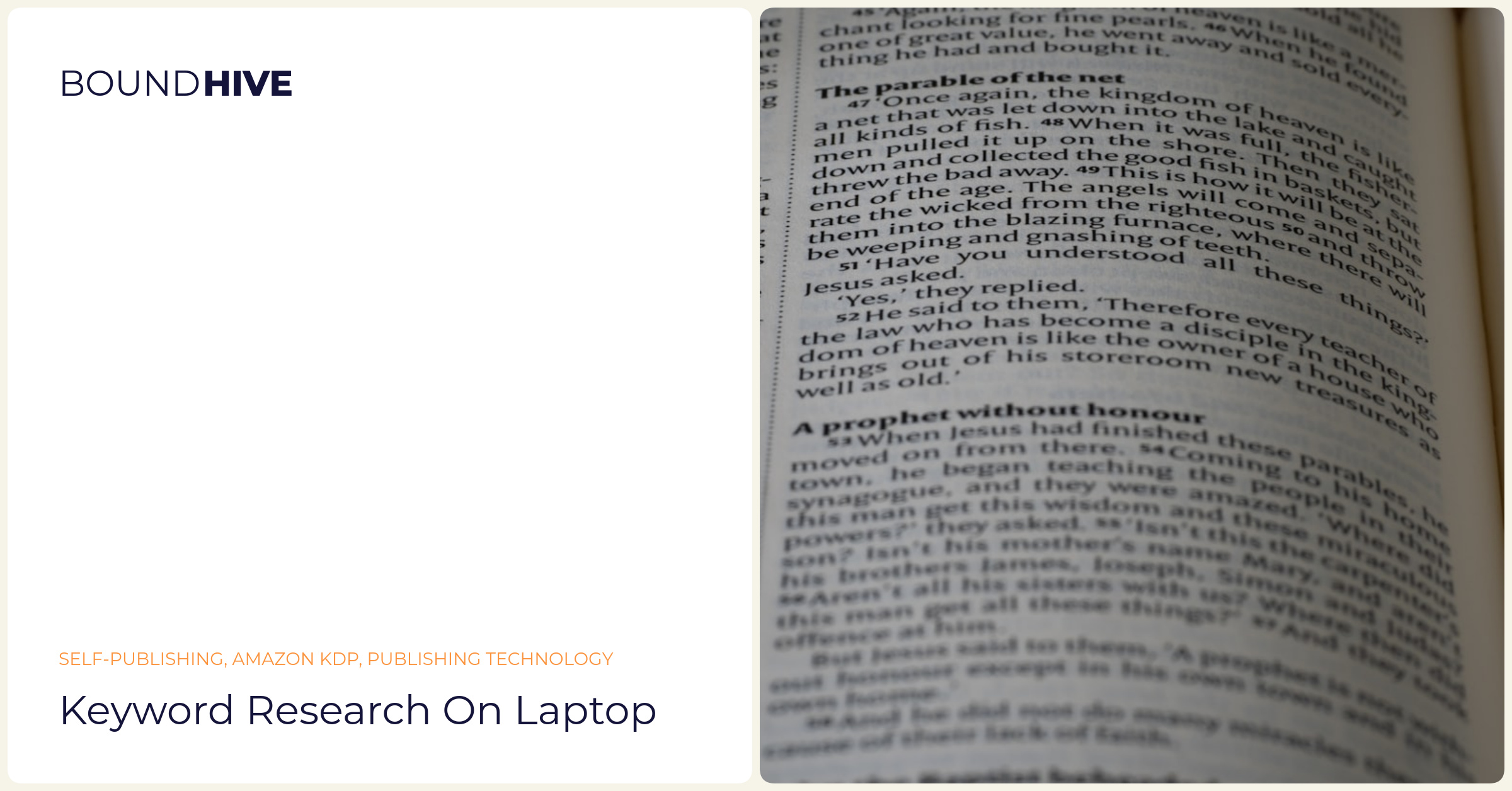 Keyword research on laptop Keyword research on laptop
