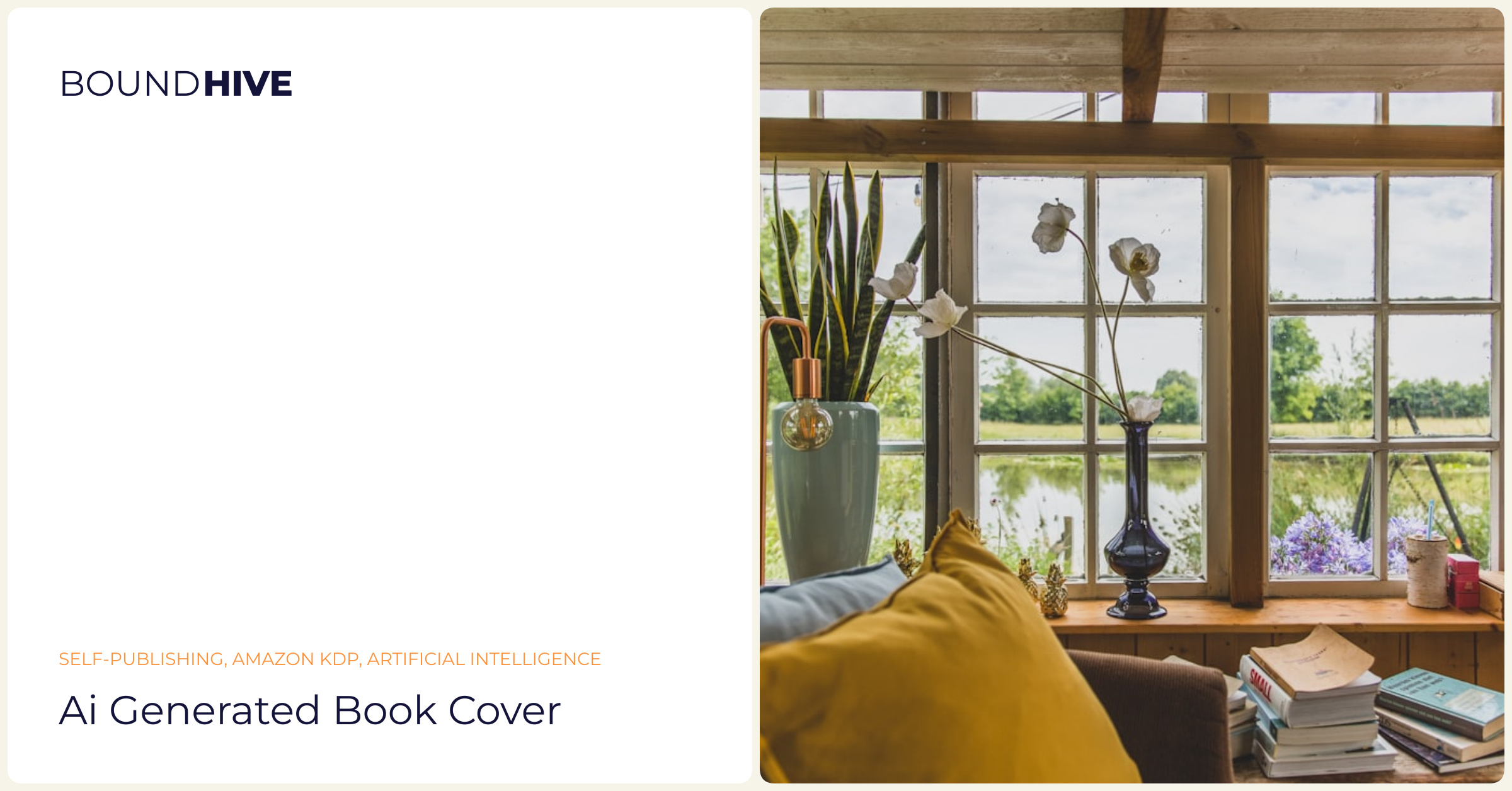 AI generated book cover