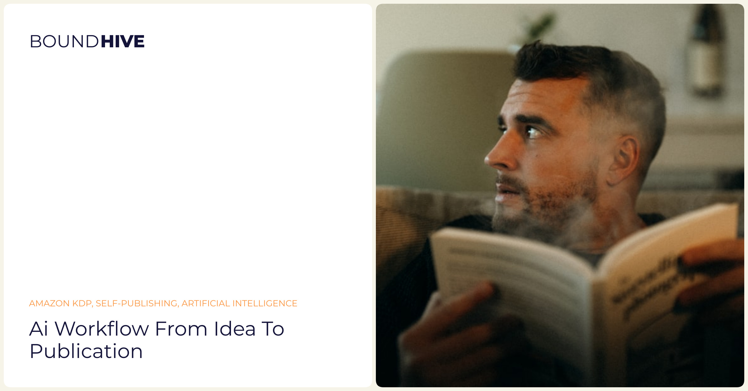 AI-assisted publishing process AI workflow from idea to publication