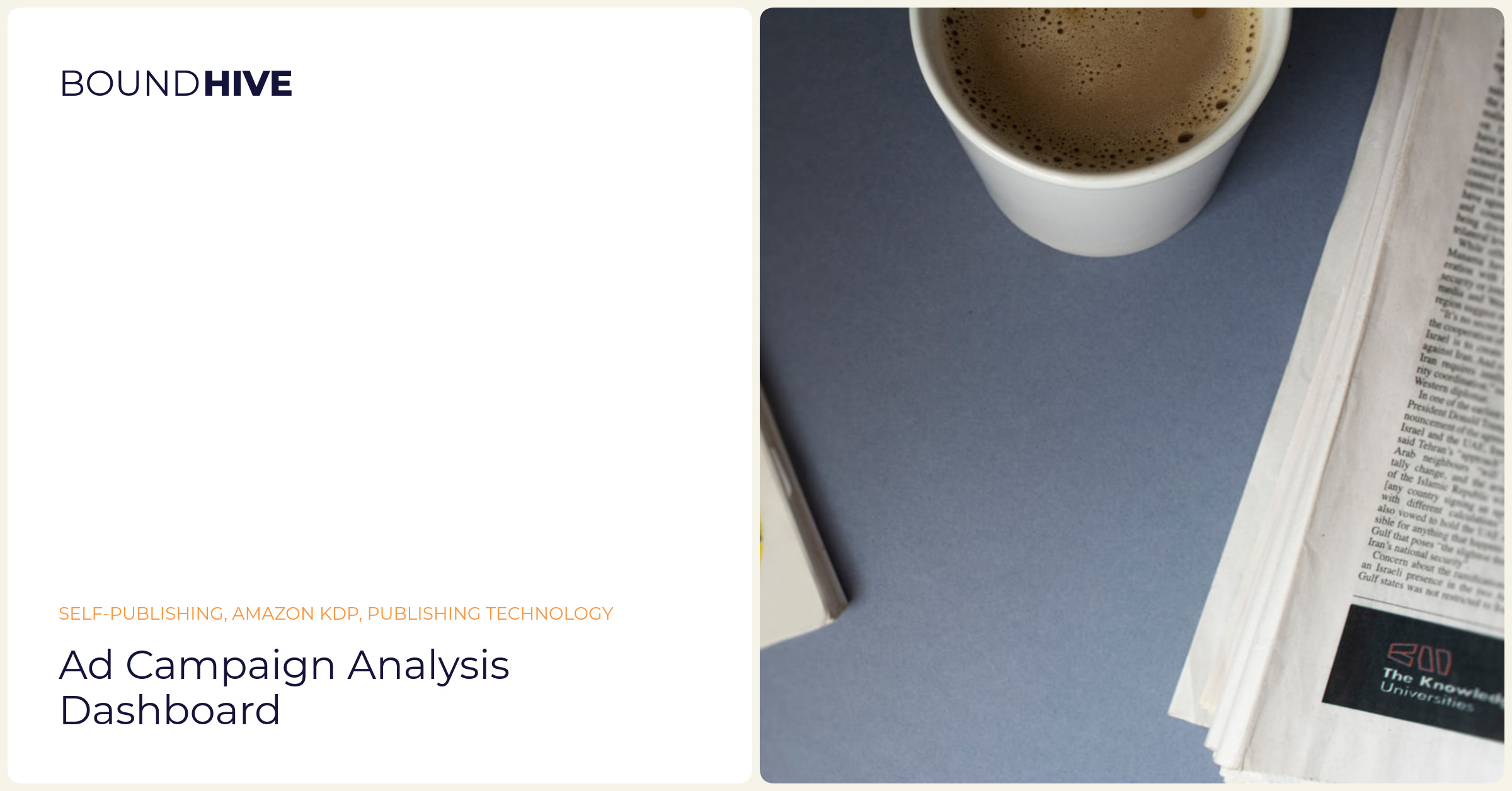 Ad campaign analysis dashboard Ad campaign analysis dashboard