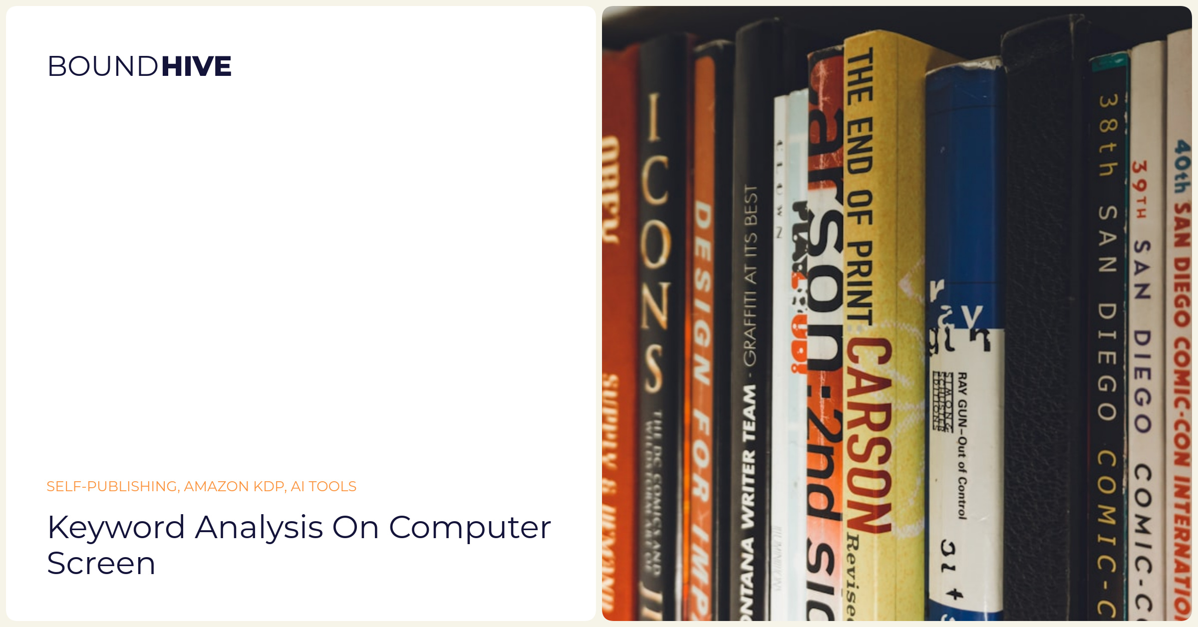 Keyword analysis on computer screen