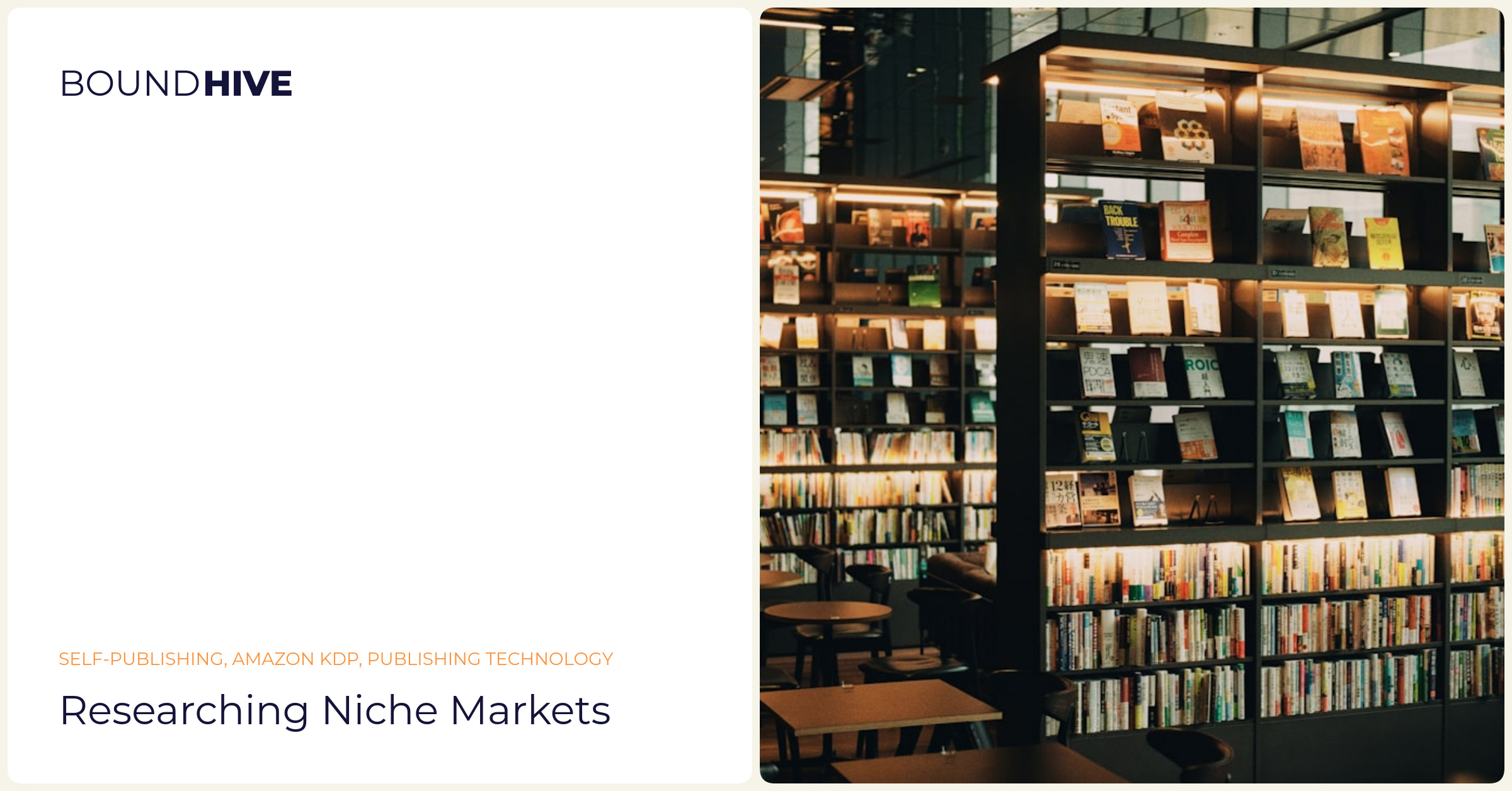 Researching niche markets