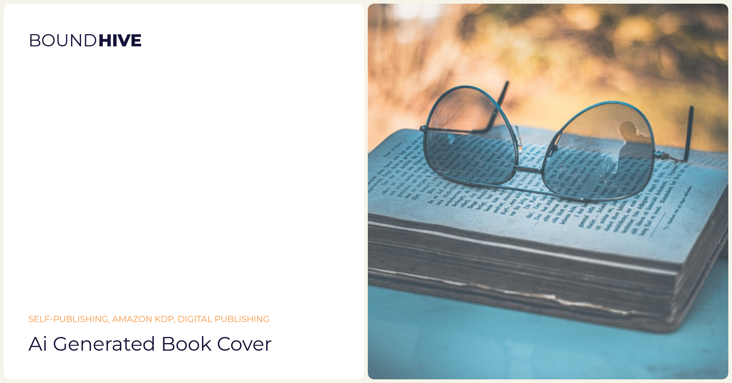 AI generated book cover